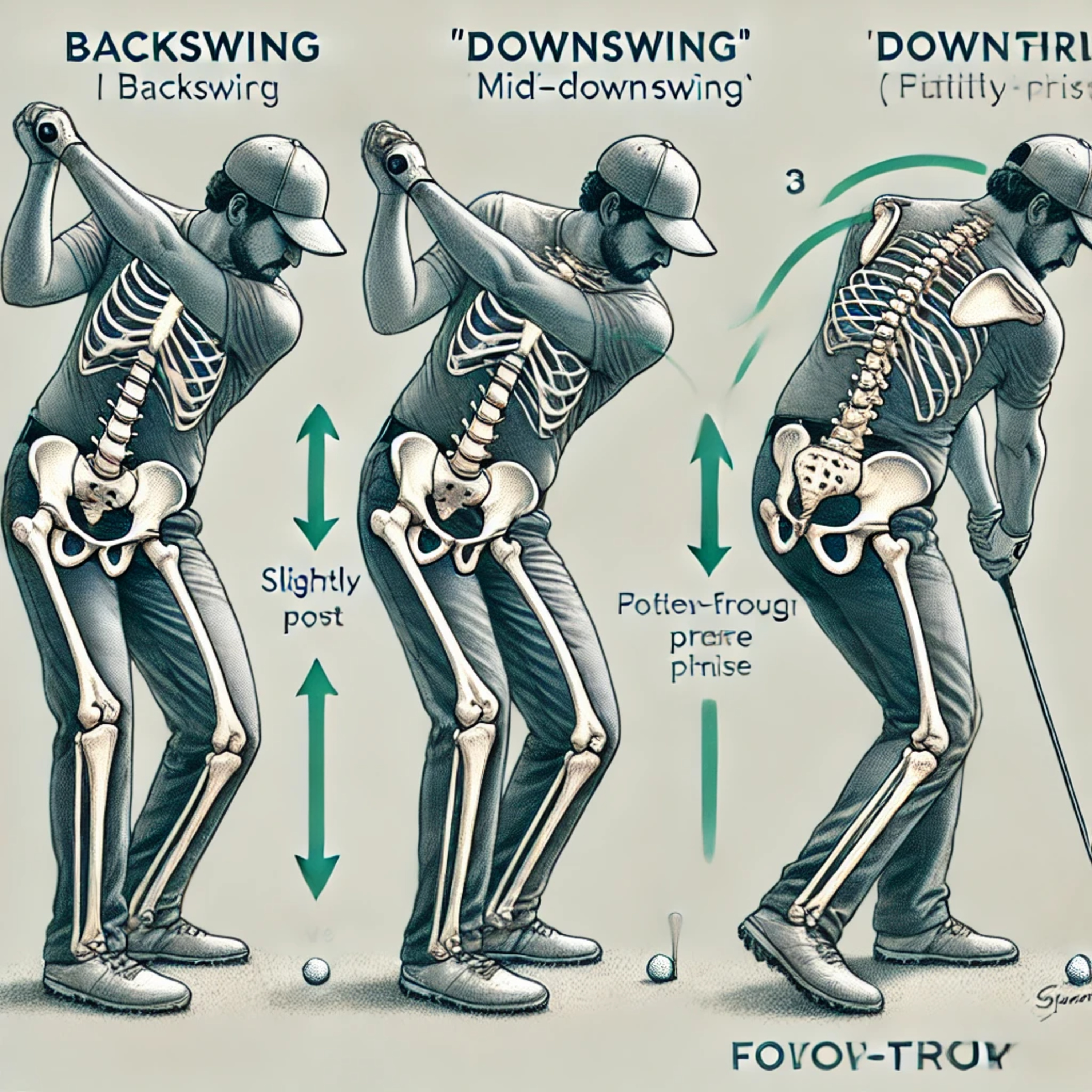 #168 Golf Swing Pelvis Lift Analysis
