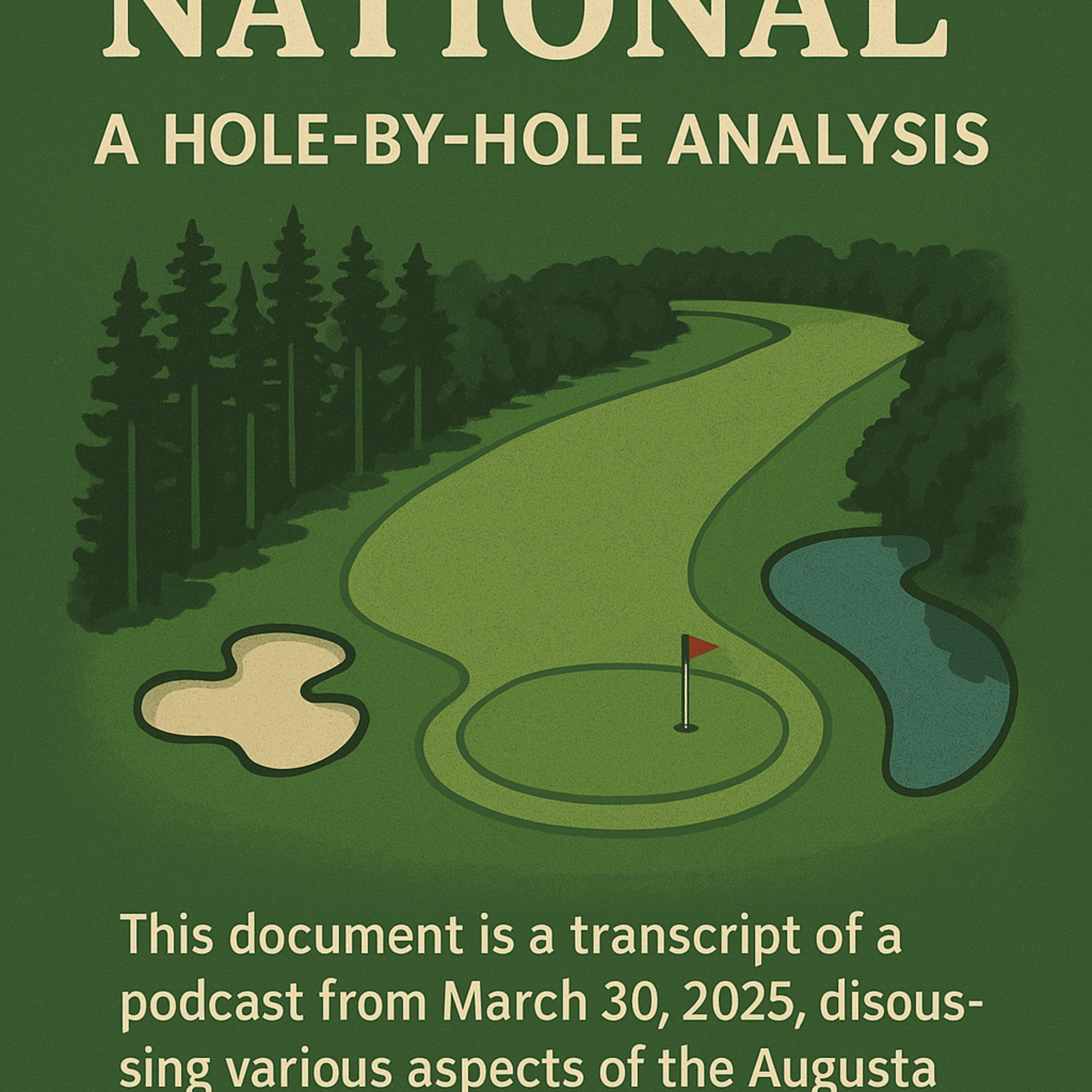 #178 Augusta National: A Hole-by-Hole Player's Perspective