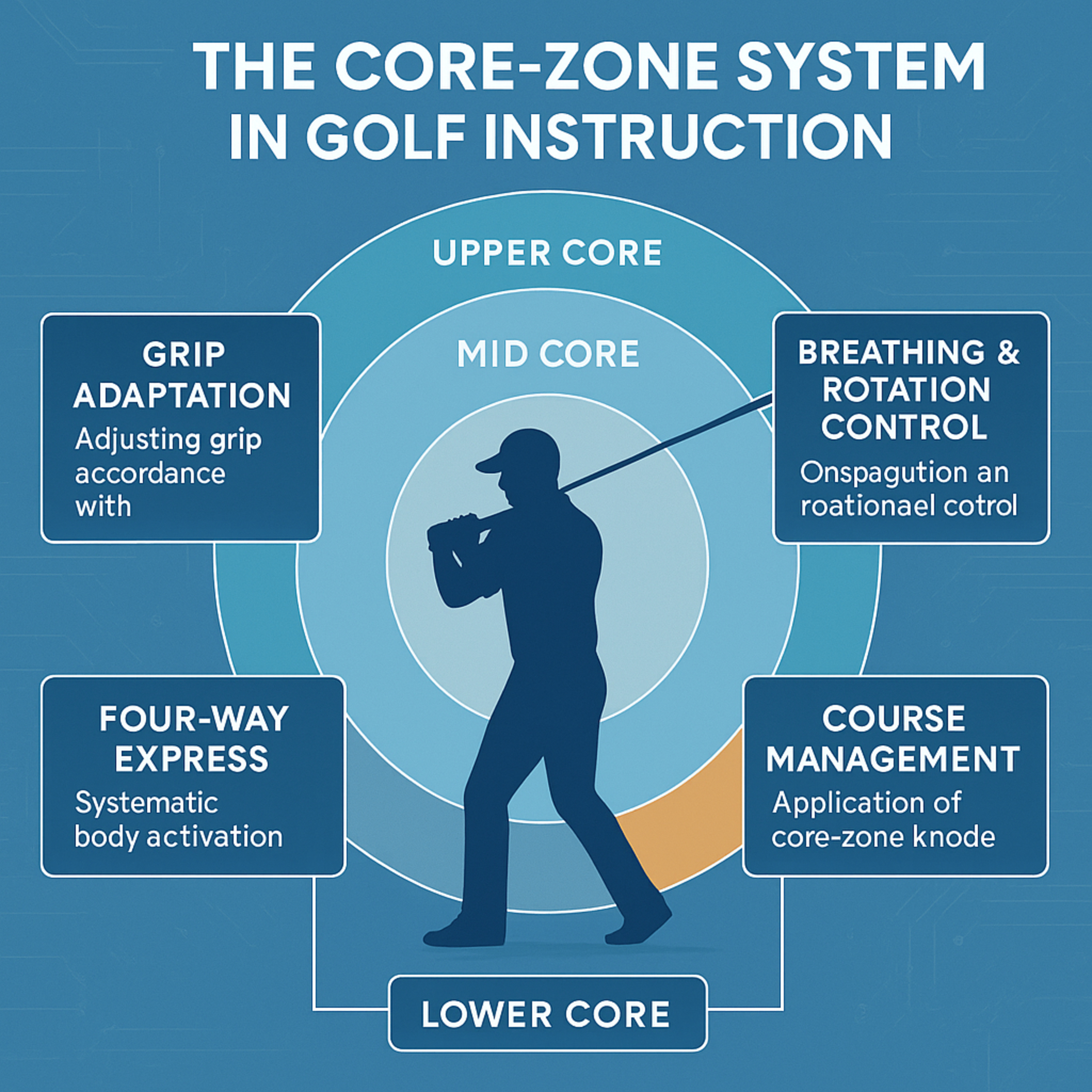 #215 The Core-Zone System in Golf Instruction