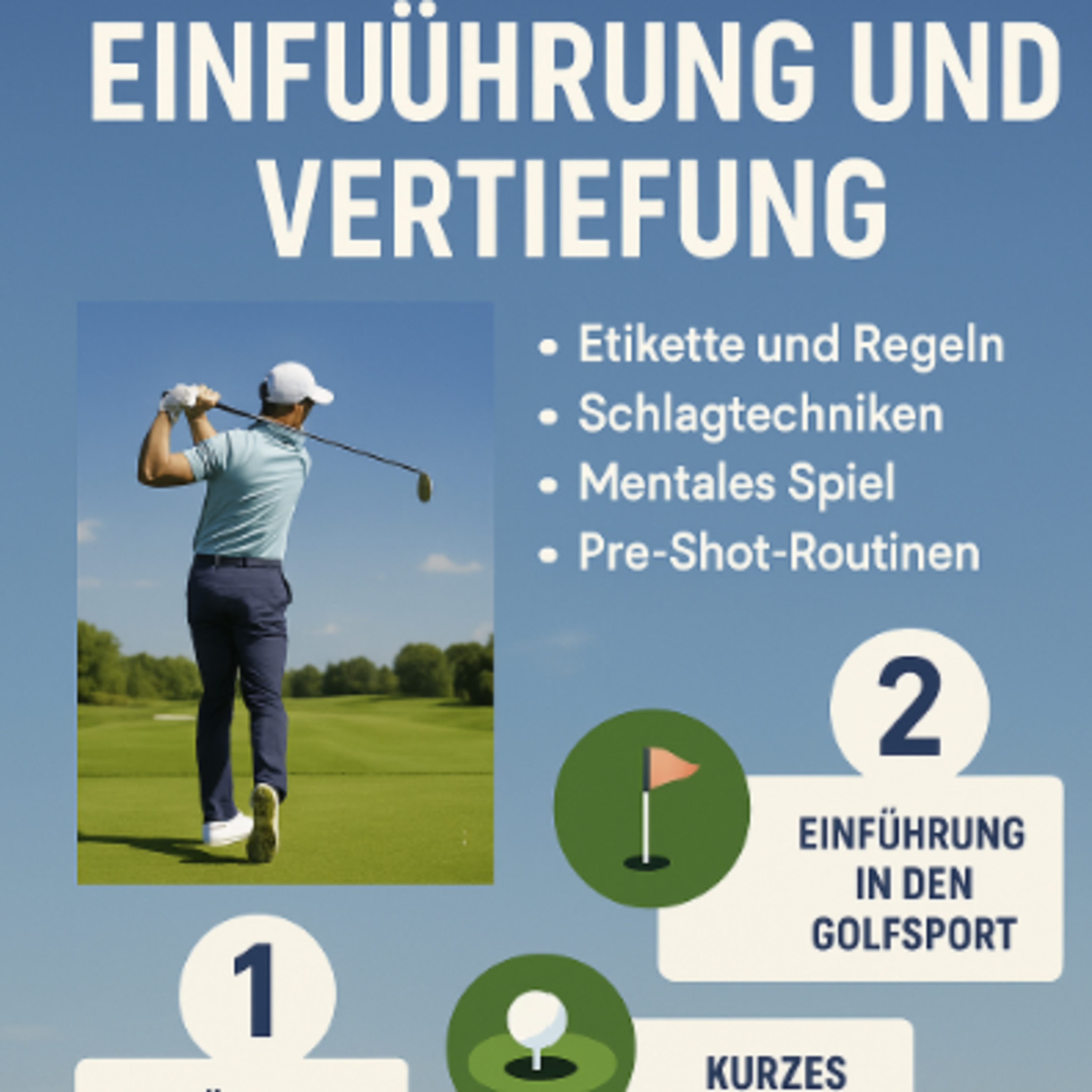 Platzreifekurs: Einführung und Vertiefung
