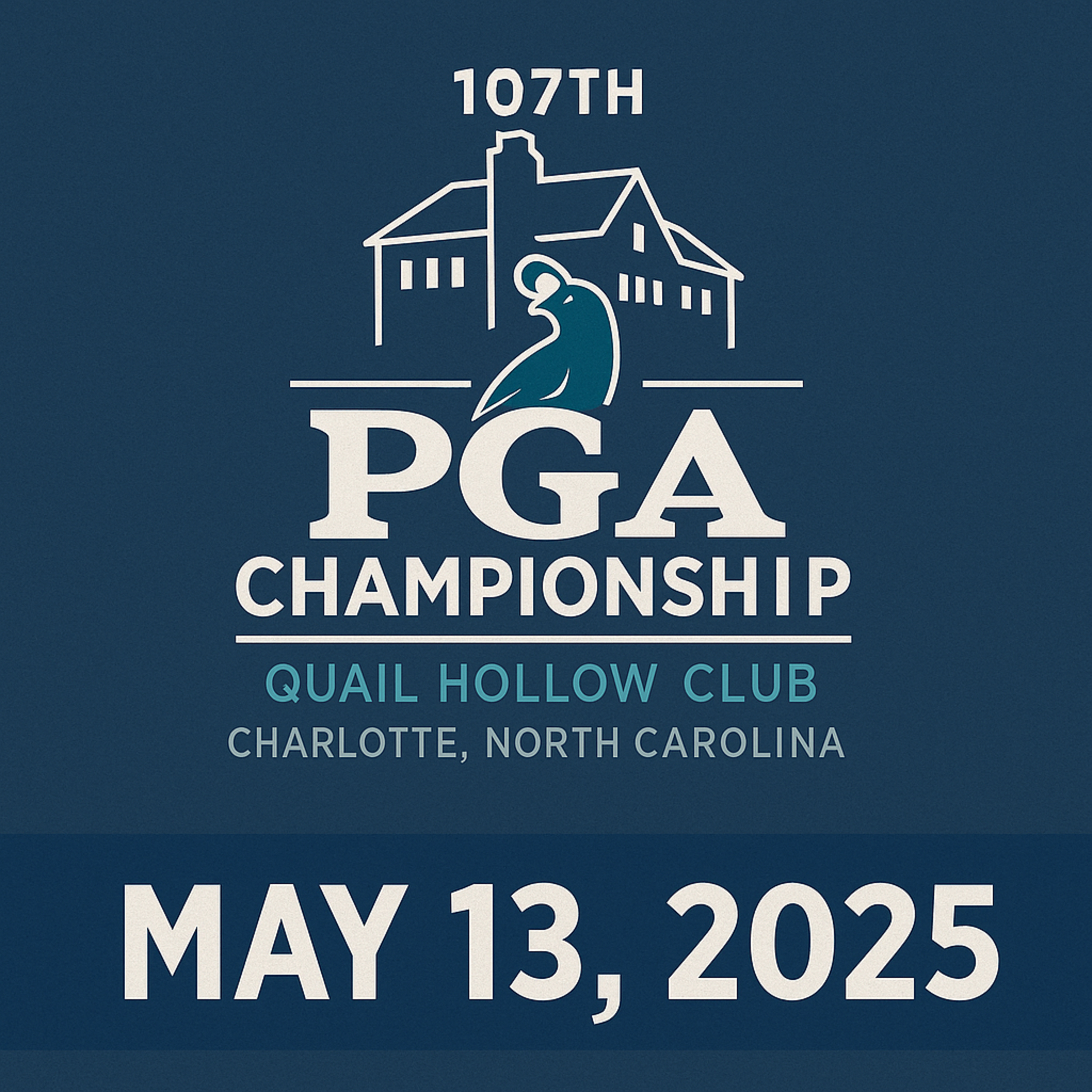 #222 PGA Championship 2025 – Final Preparations at Quail Hollow Club