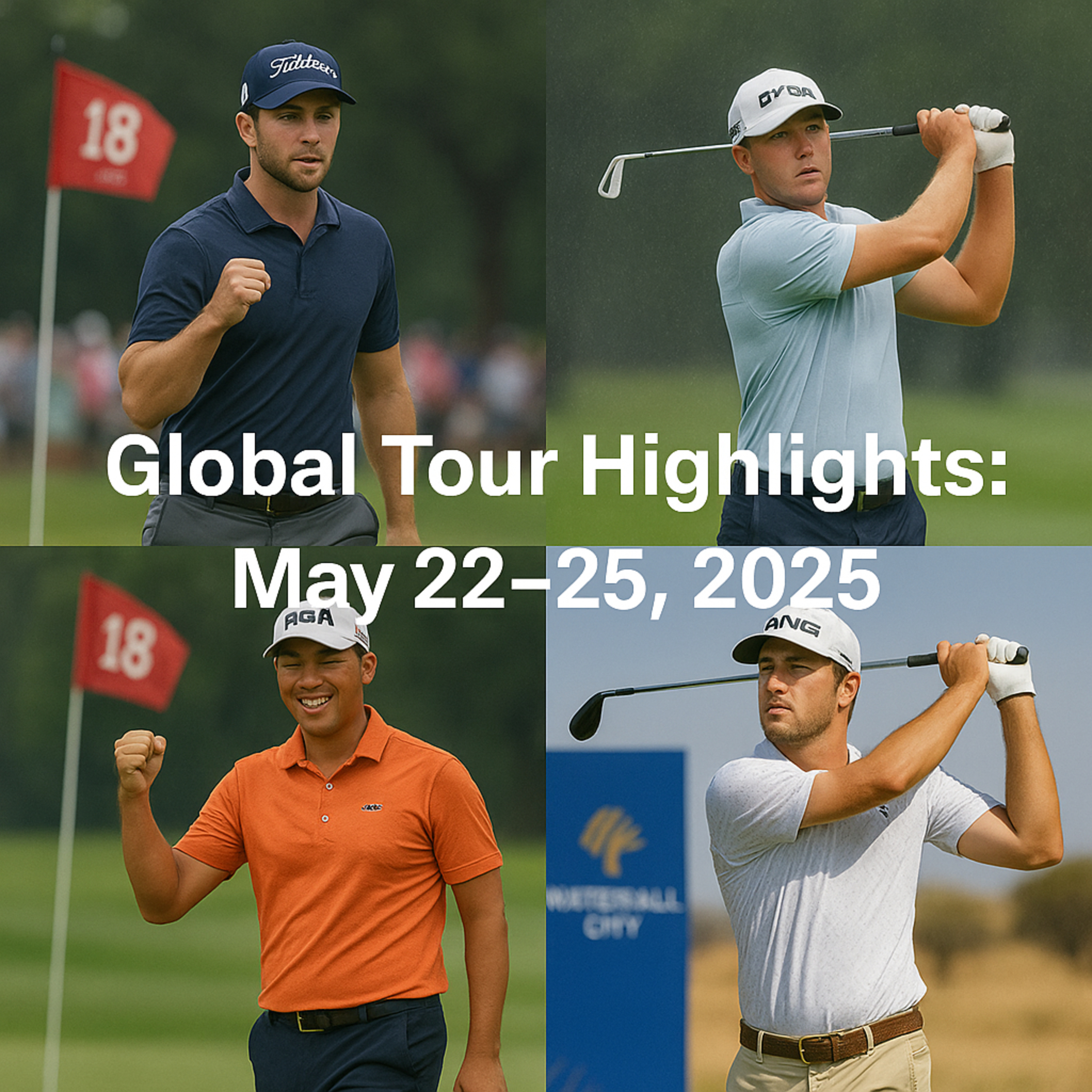 #235 Global Golf Highlights: May 22–25, 2025