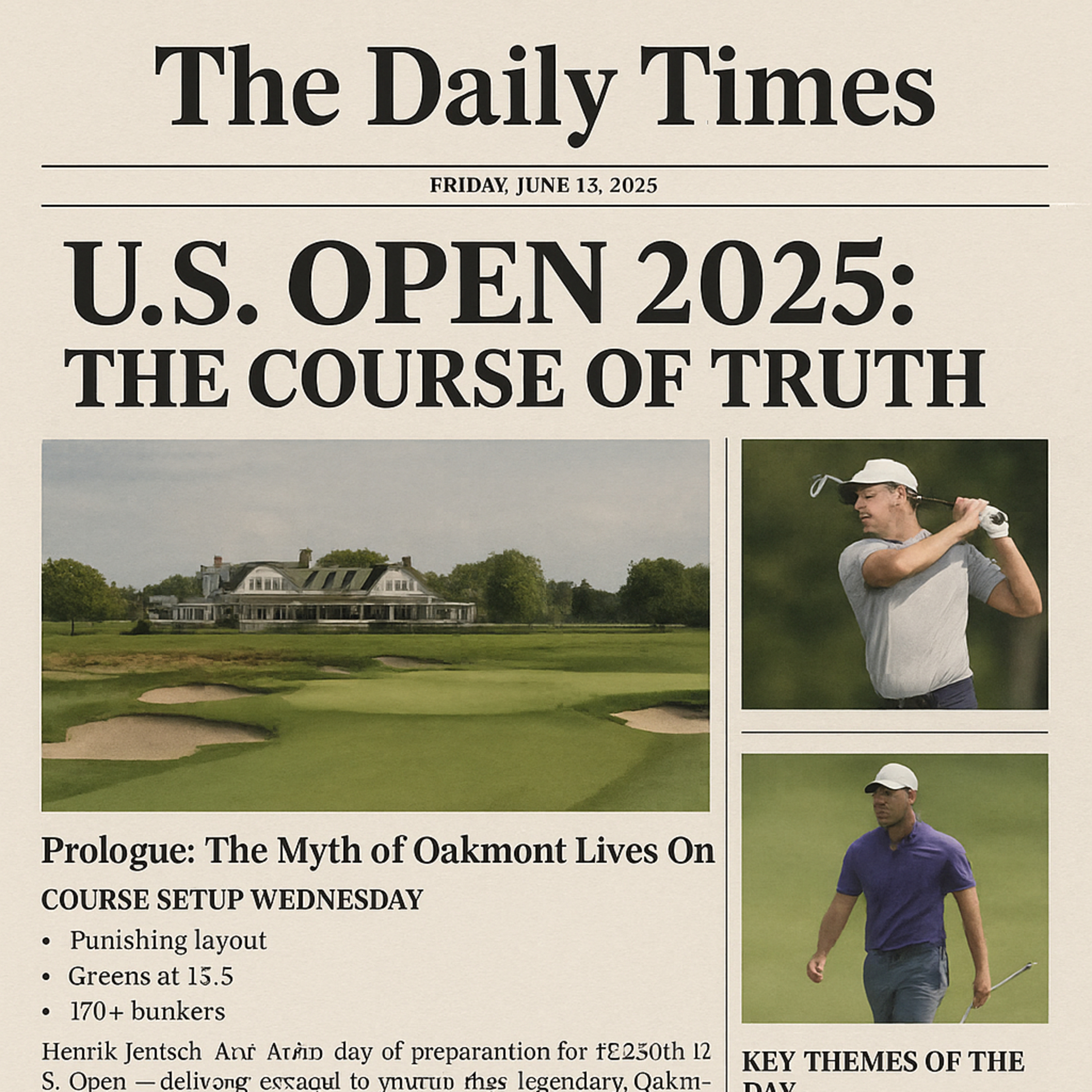#252 U.S. Open 12.06.2025 – Oakmont: The Ultimate Golf Test