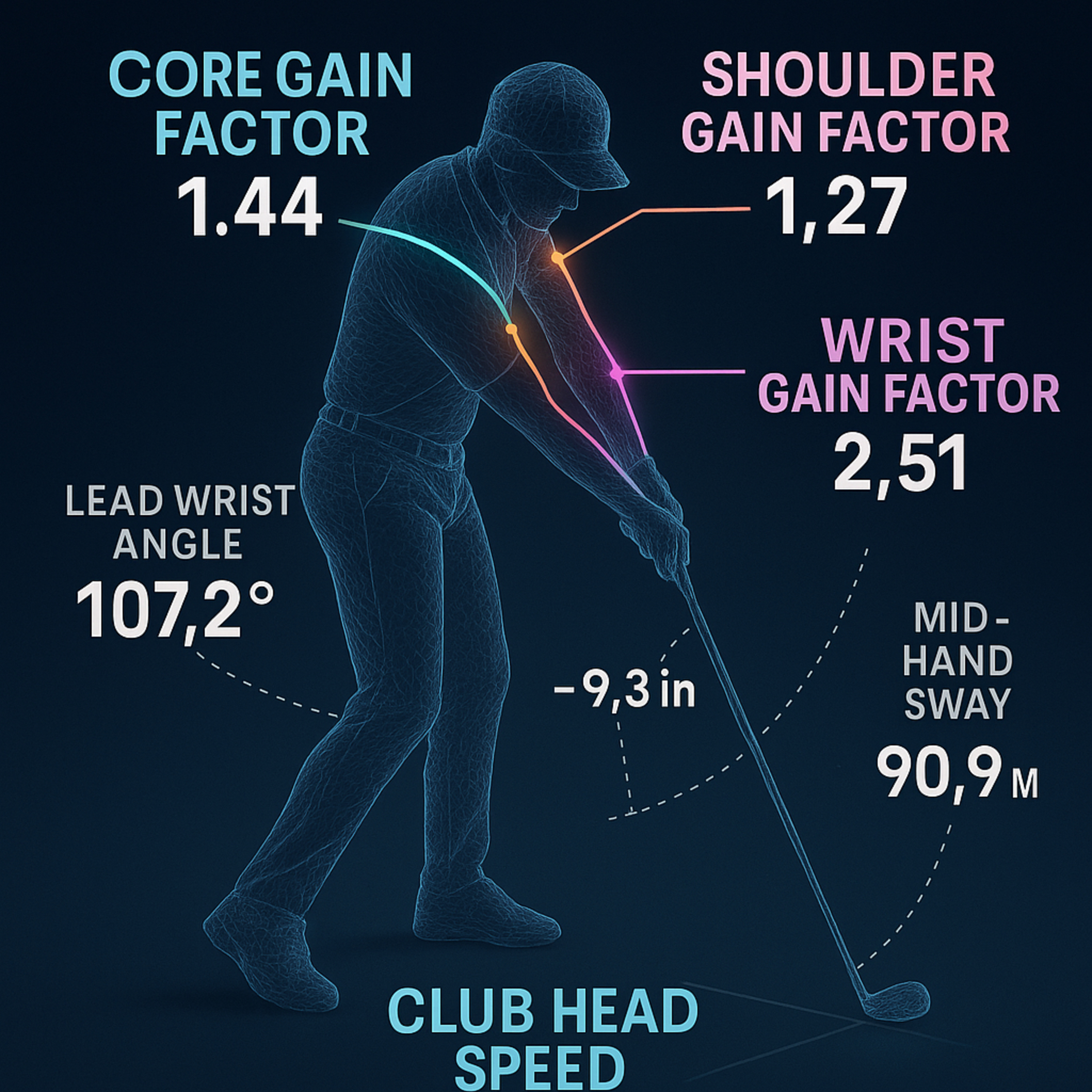 #259 Optimizing the Golf Swing: How Gain Factors Reveal Hidden Potential