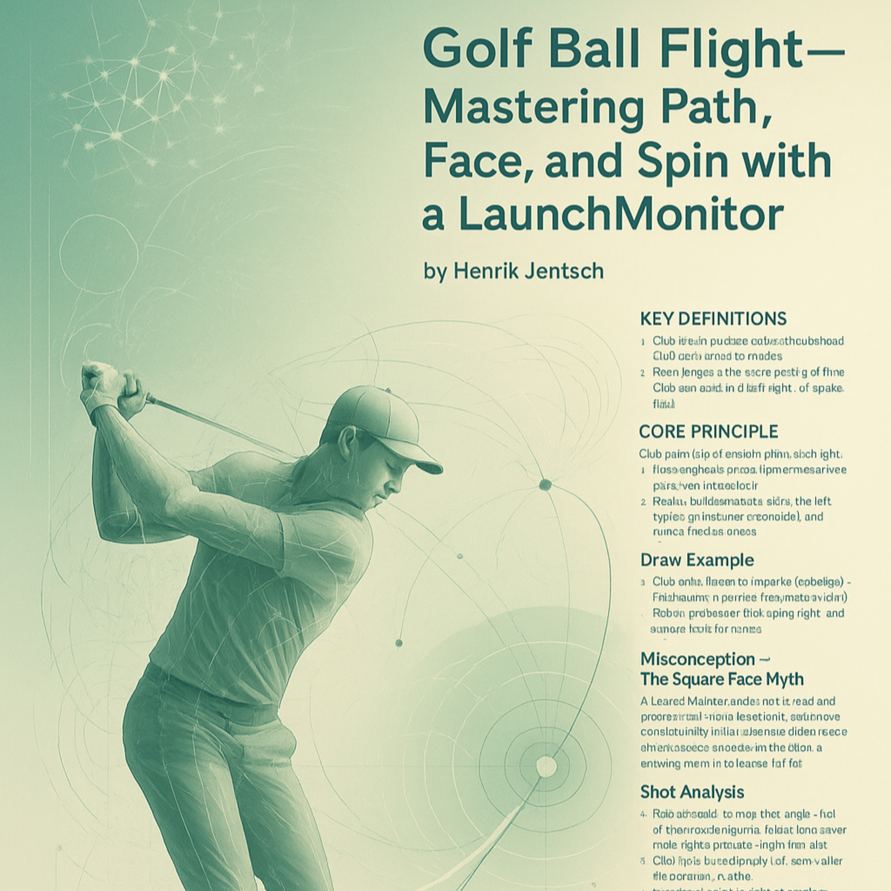 #273 Golf Ball Flight – Mastering Path, Face, and Spin with a LaunchMonitor