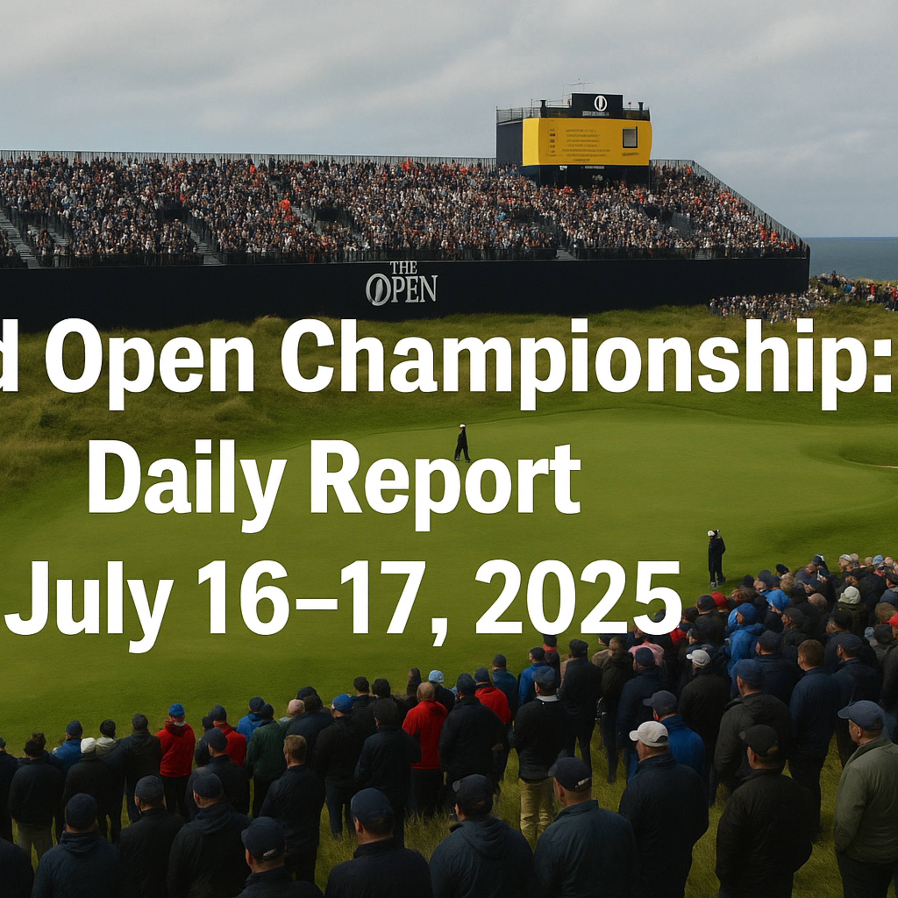 #287 153rd Open Championship: Daily Report, July 16–17, 2025
