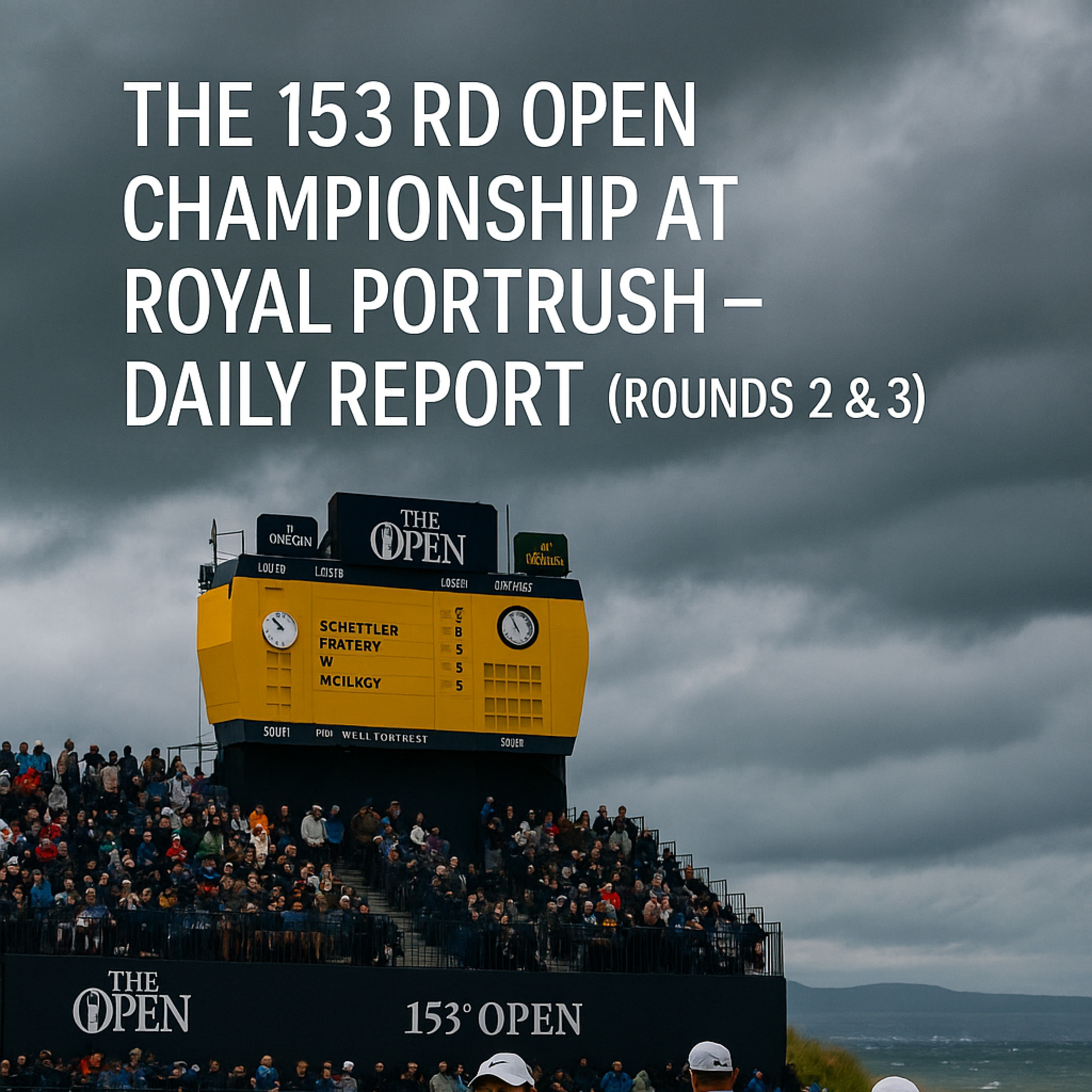 #290 The 153rd Open Championship at Royal Portrush – Daily Report (Rounds 2 & 3)