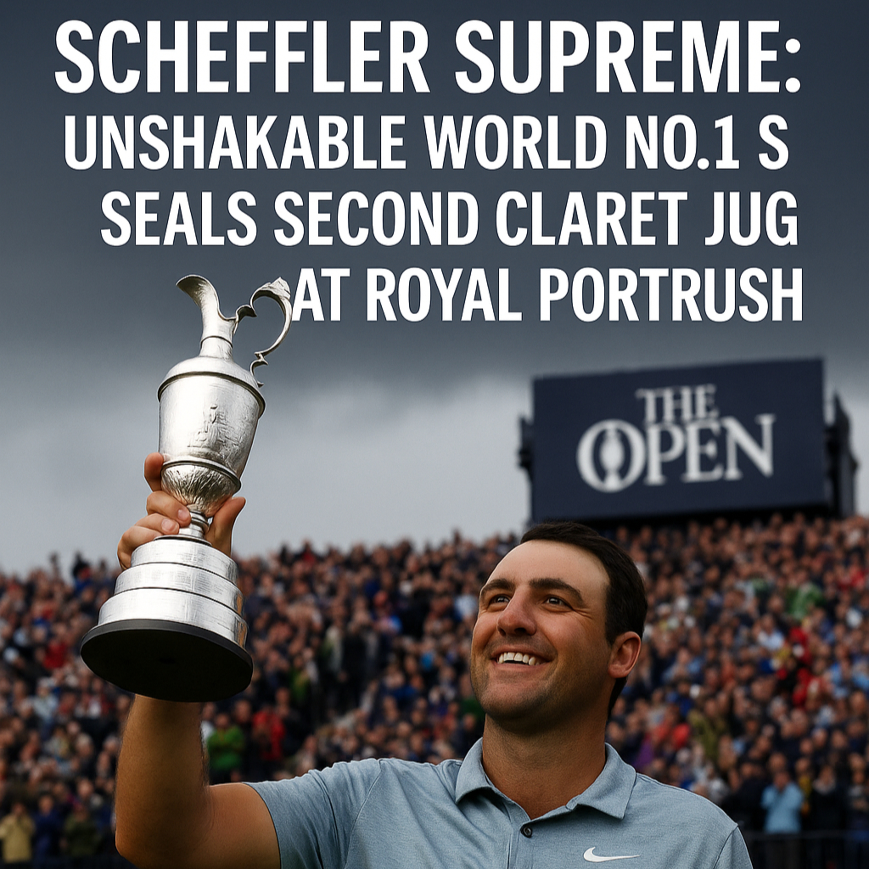 #291 Scheffler Supreme: Unshakable World No. 1 Seals Second Claret Jug at Royal Portrush