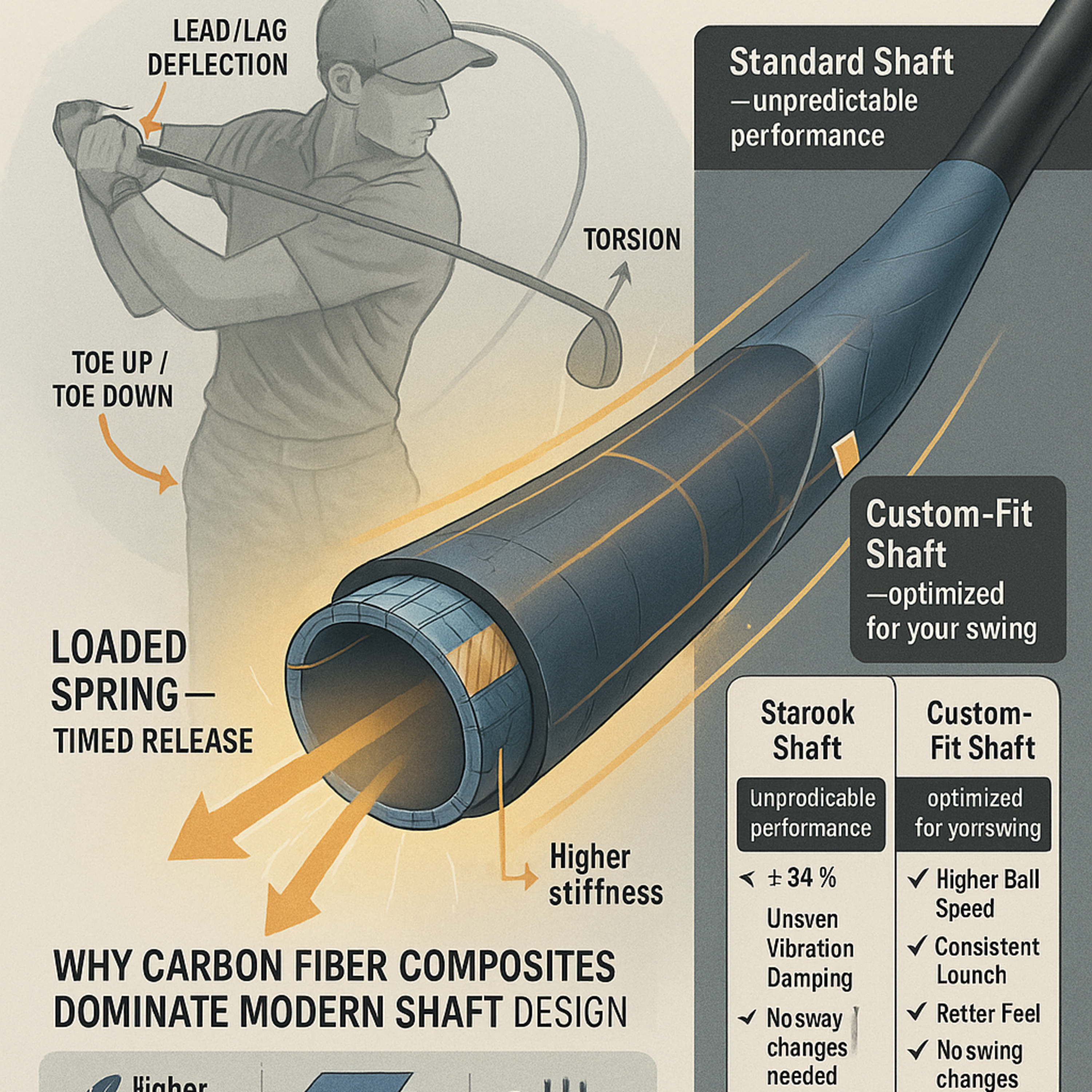 #301 The Invisible Engine: Golf Shaft Dynamics and custom built shaft for you