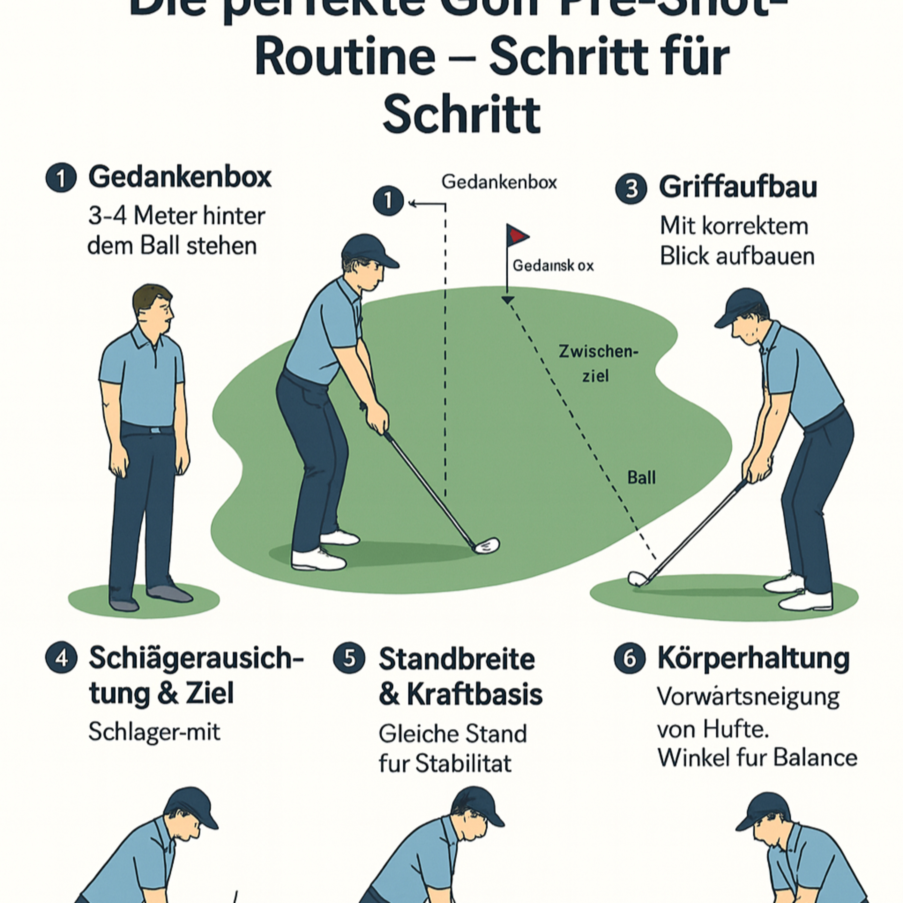 #315 Die perfekte Golf-Pre-Shot-Routine – Schritt für Schritt (auf Deutsch)