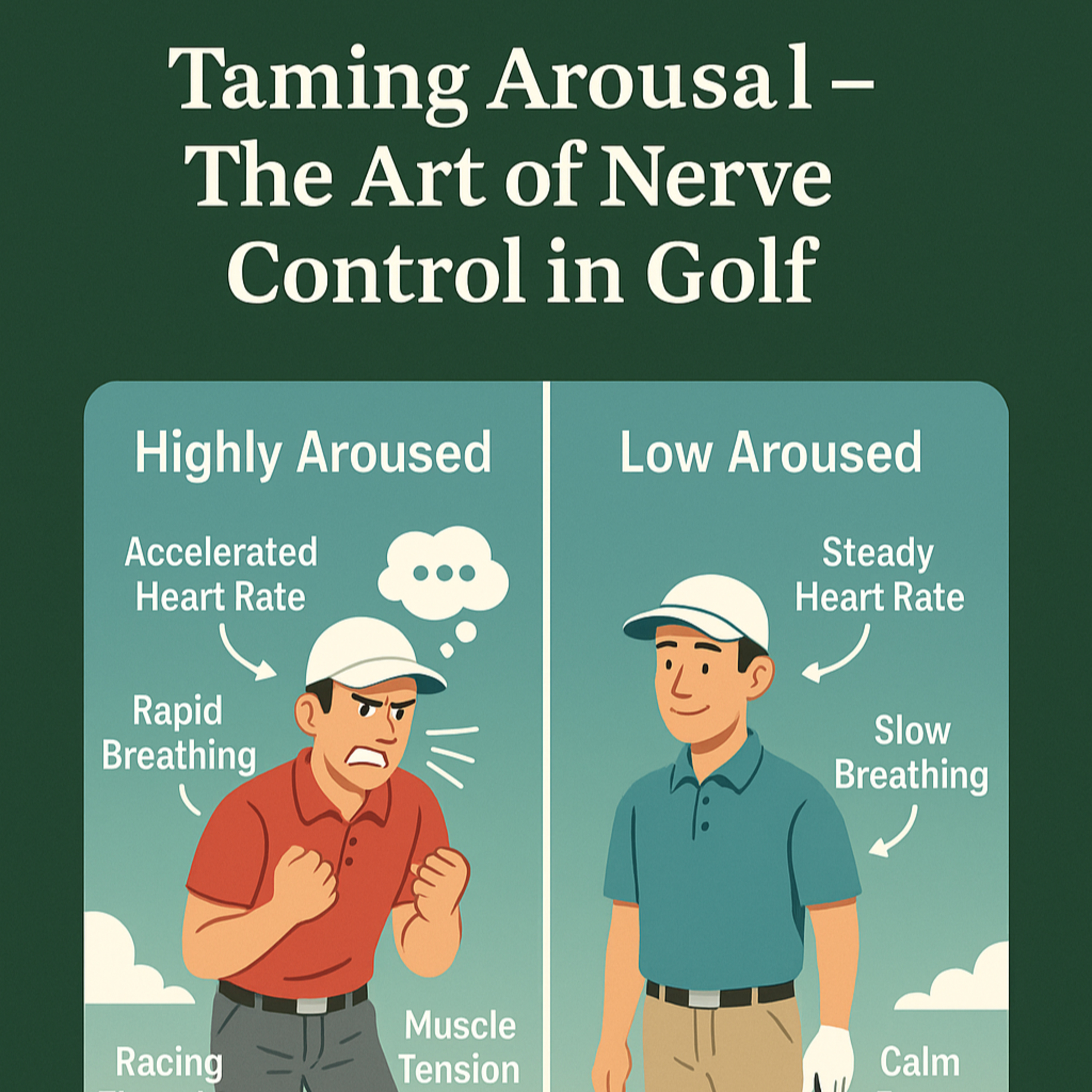 #316 Taming Arousal – The Art of Nerve Control in Golf