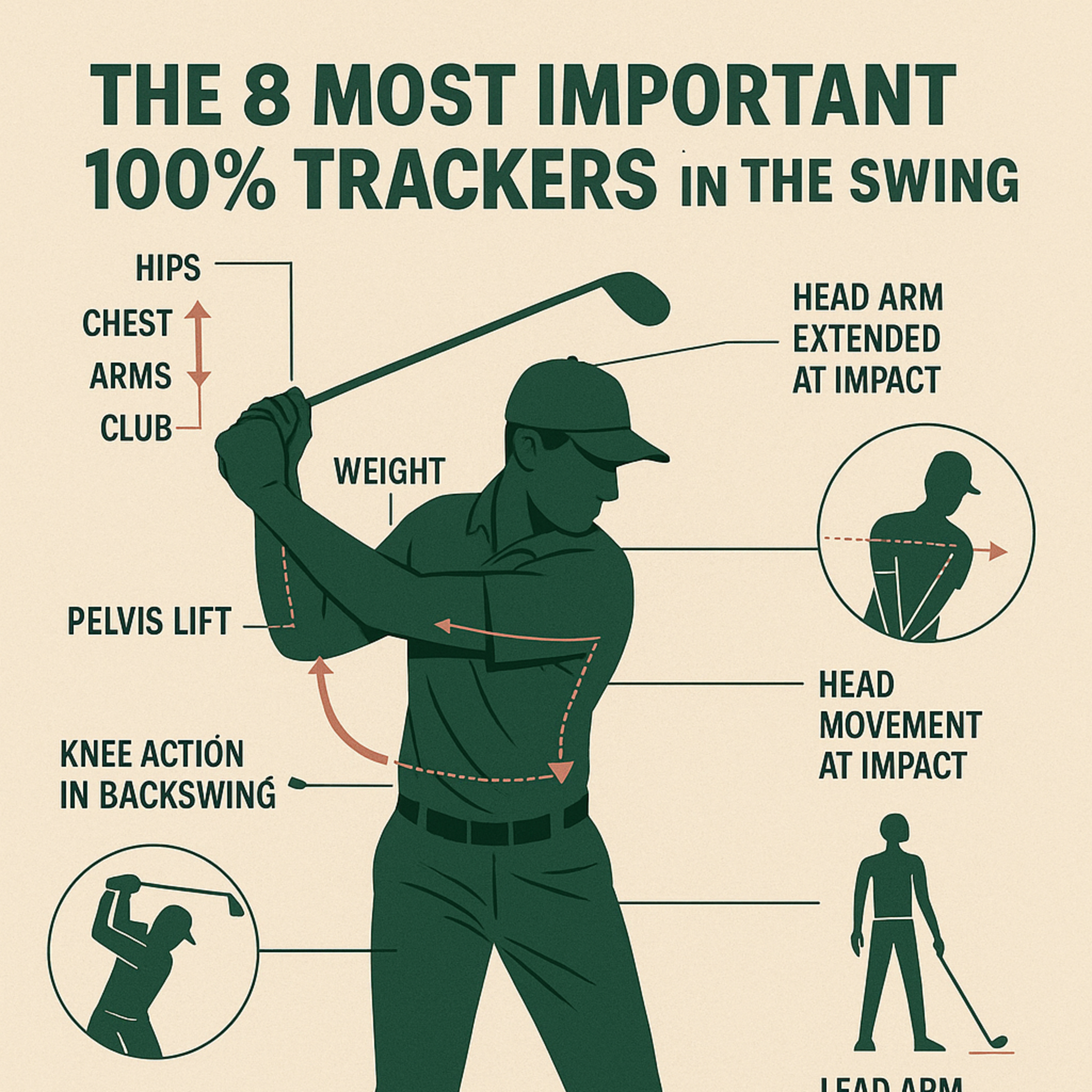 #321 The 8 Most Important 100% Trackers in the Golf Swing