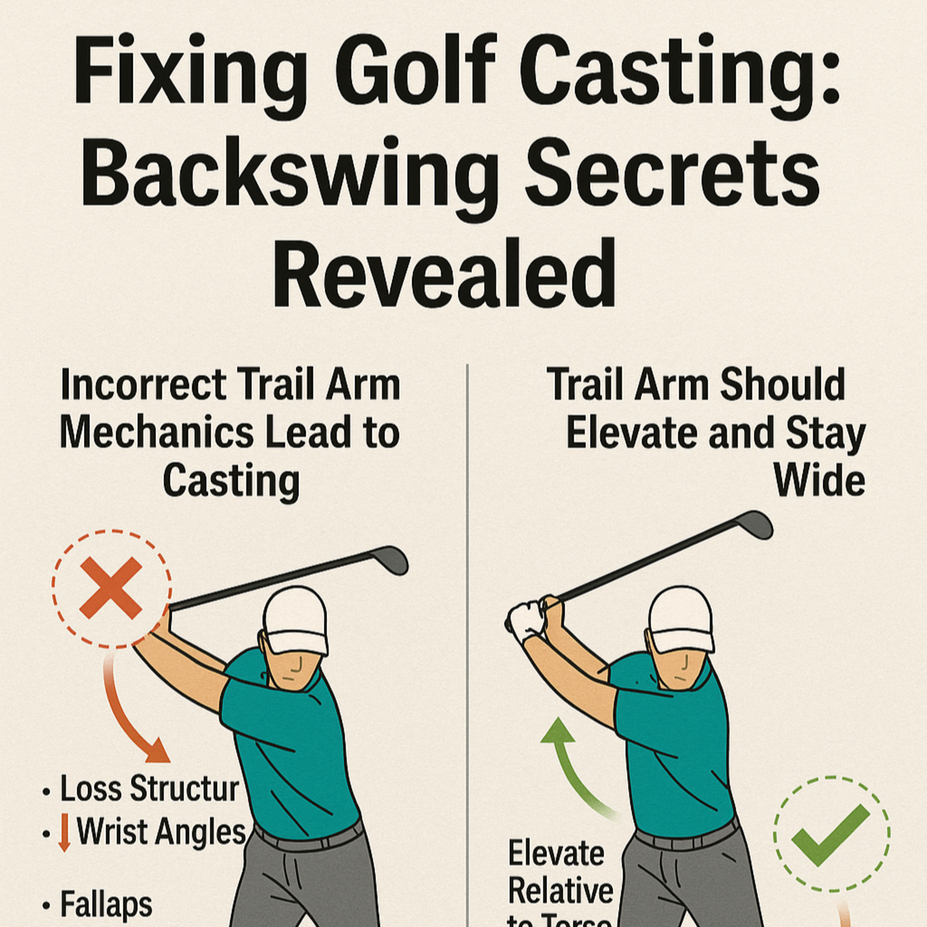 #322 Fixing Golf Casting: Backswing Secrets Revealed