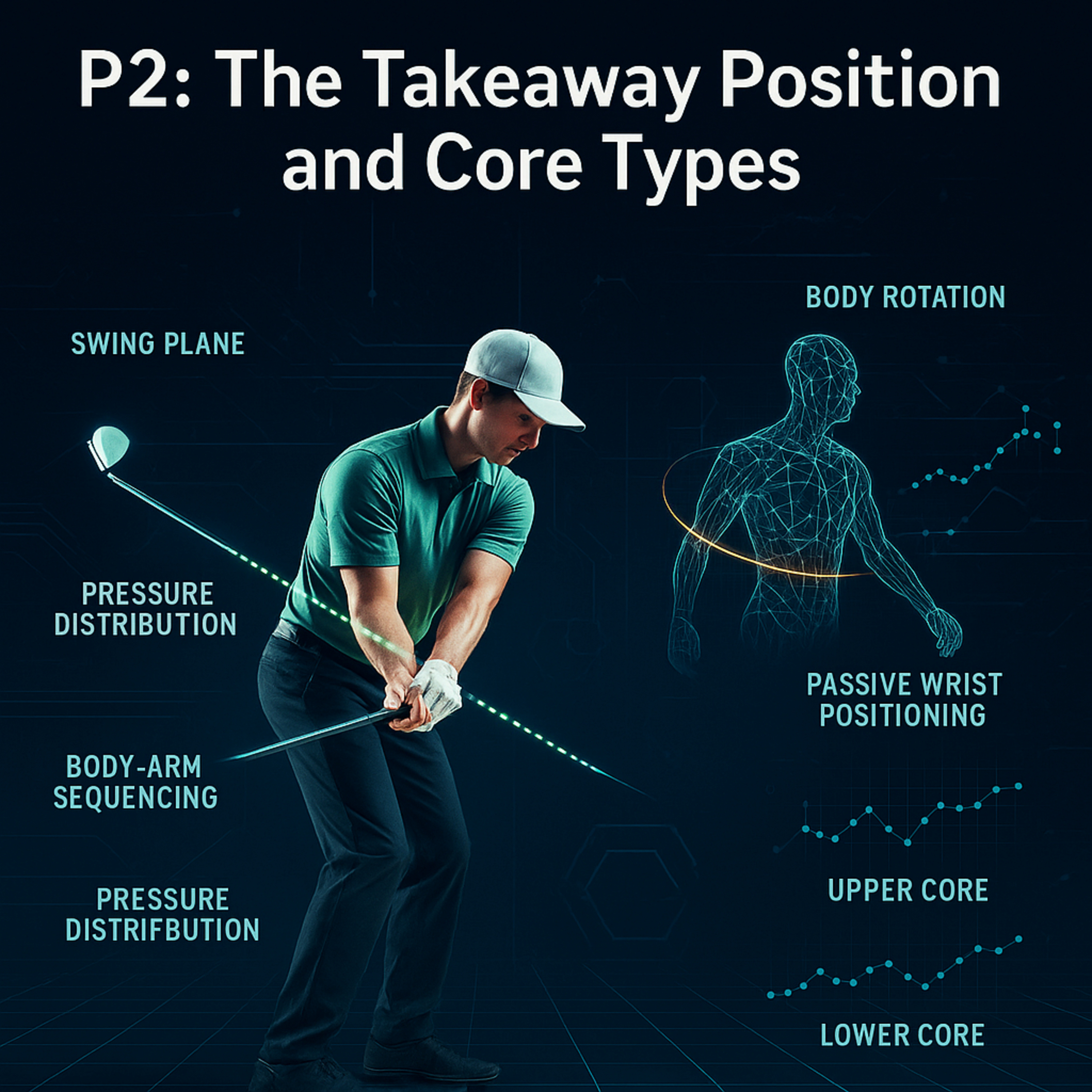 #377 Golf Swing P2: The Takeaway Position by Core Type