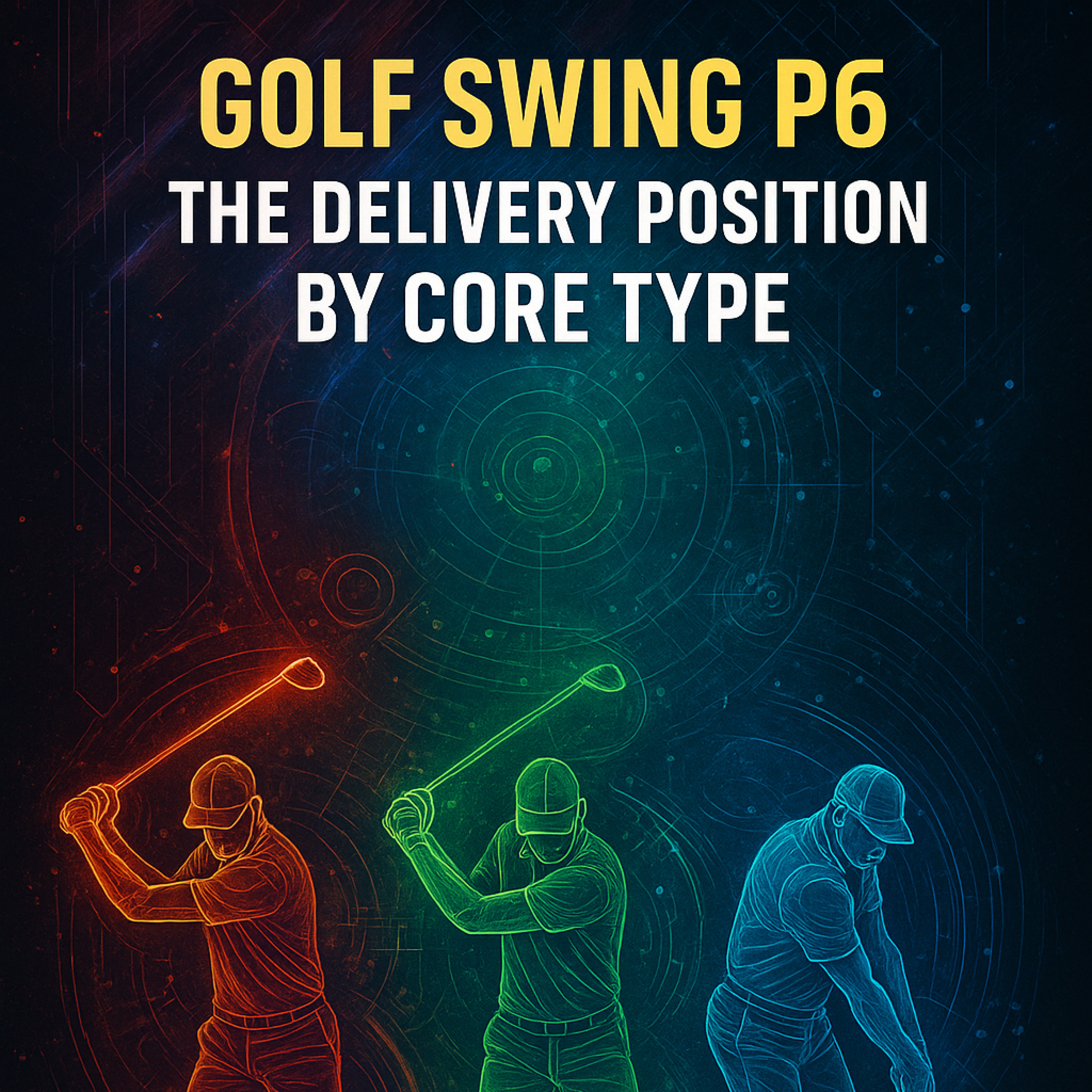 #381 Golf Swing P6 – The Delivery Position by Core Type