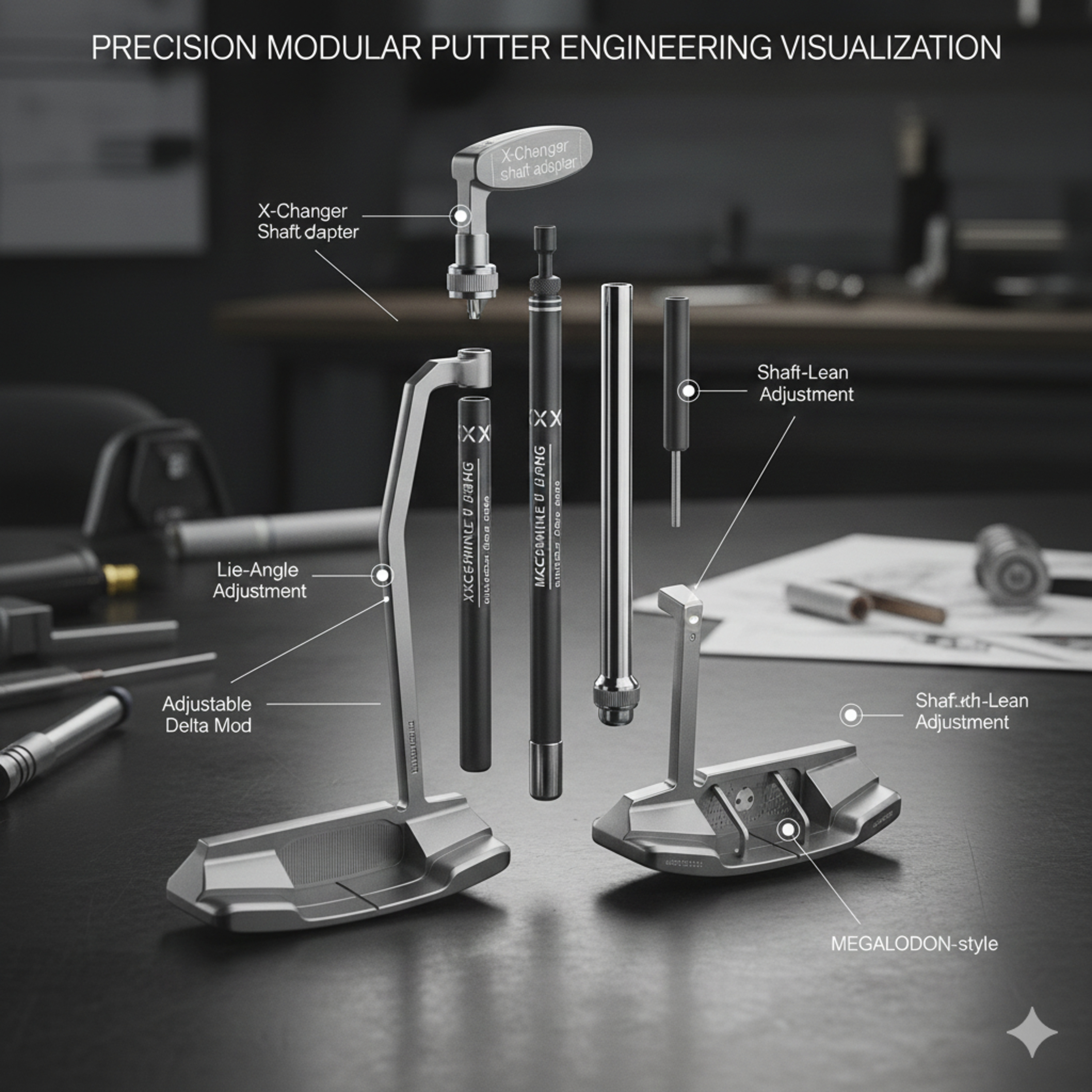 #432 Machine Putters: Precision Modular Design #432 Machine Putters: Precision Modular Design
