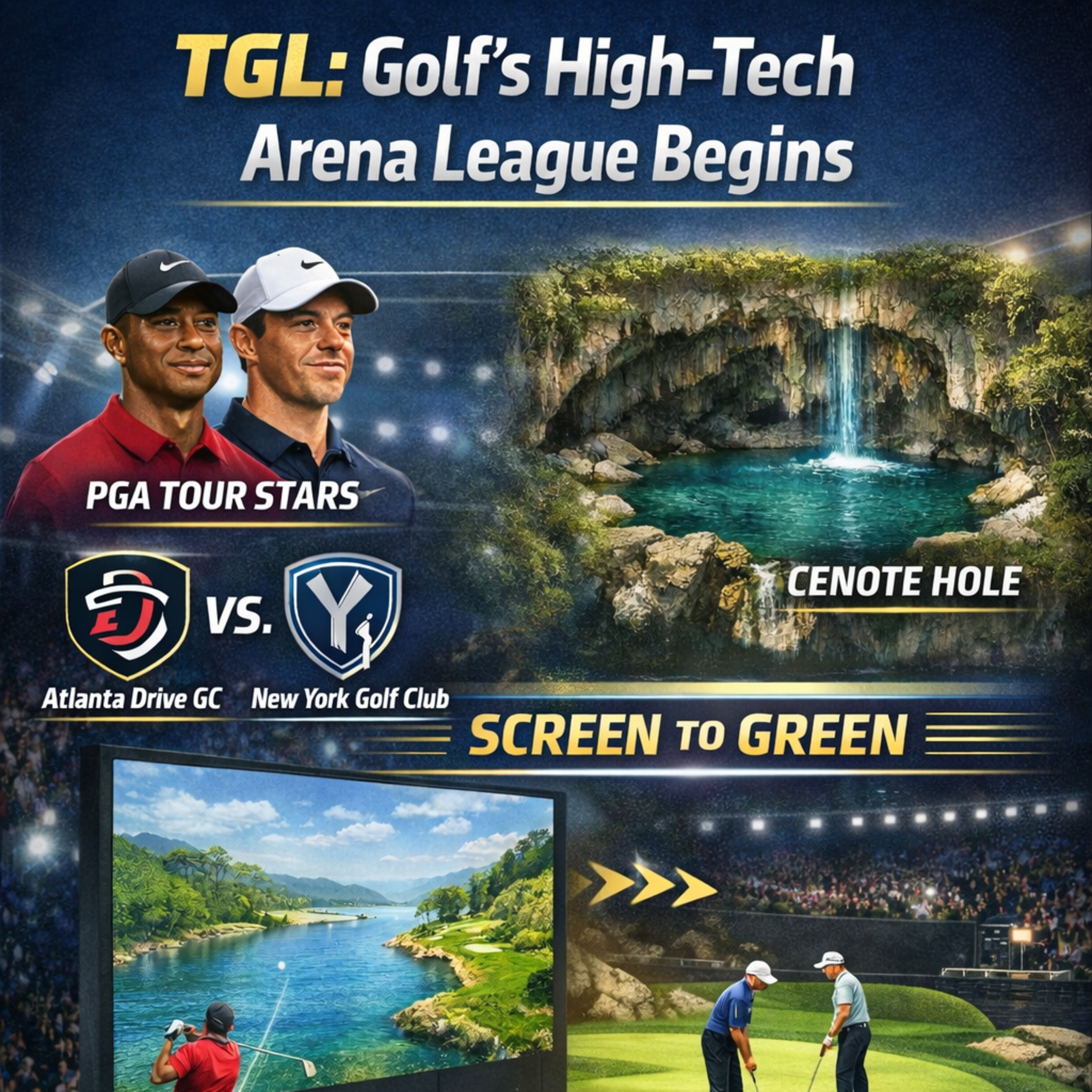#450 The countdown is on: TGL starts in just 1 day and 11 hours with its first official match.