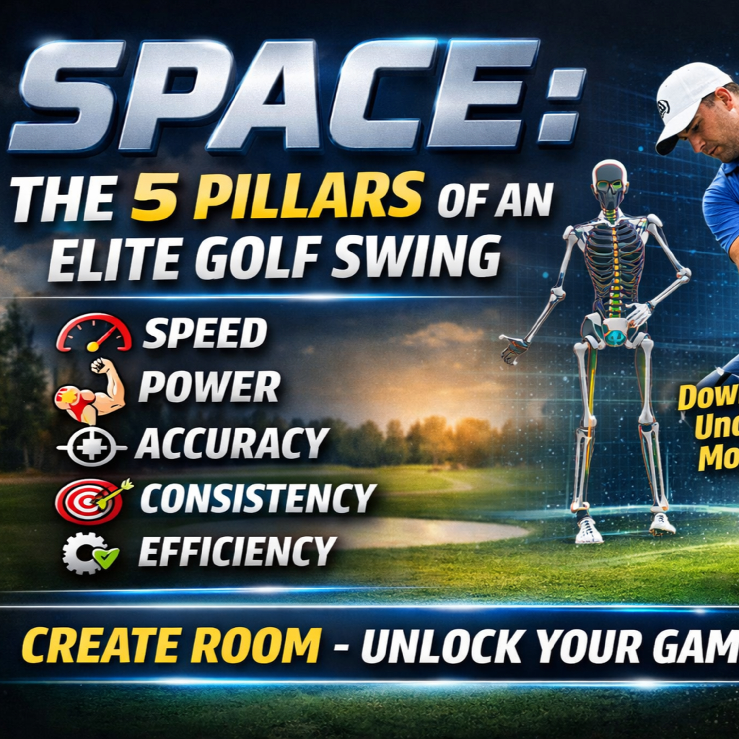 #454 SPACE: The Five Pillars of an Elite Golf Swing