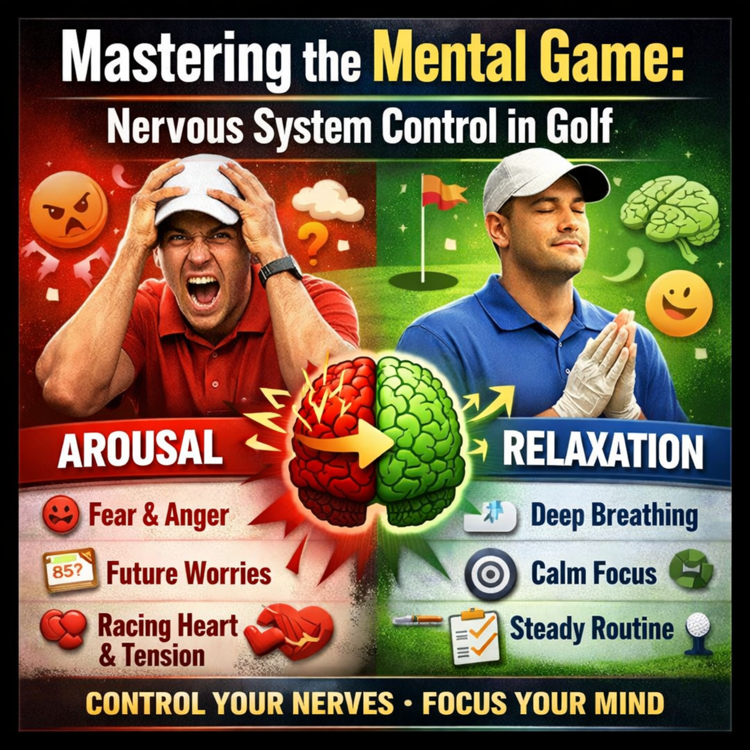#461 Mastering the Mental Game: Nervous System Control in Golf
