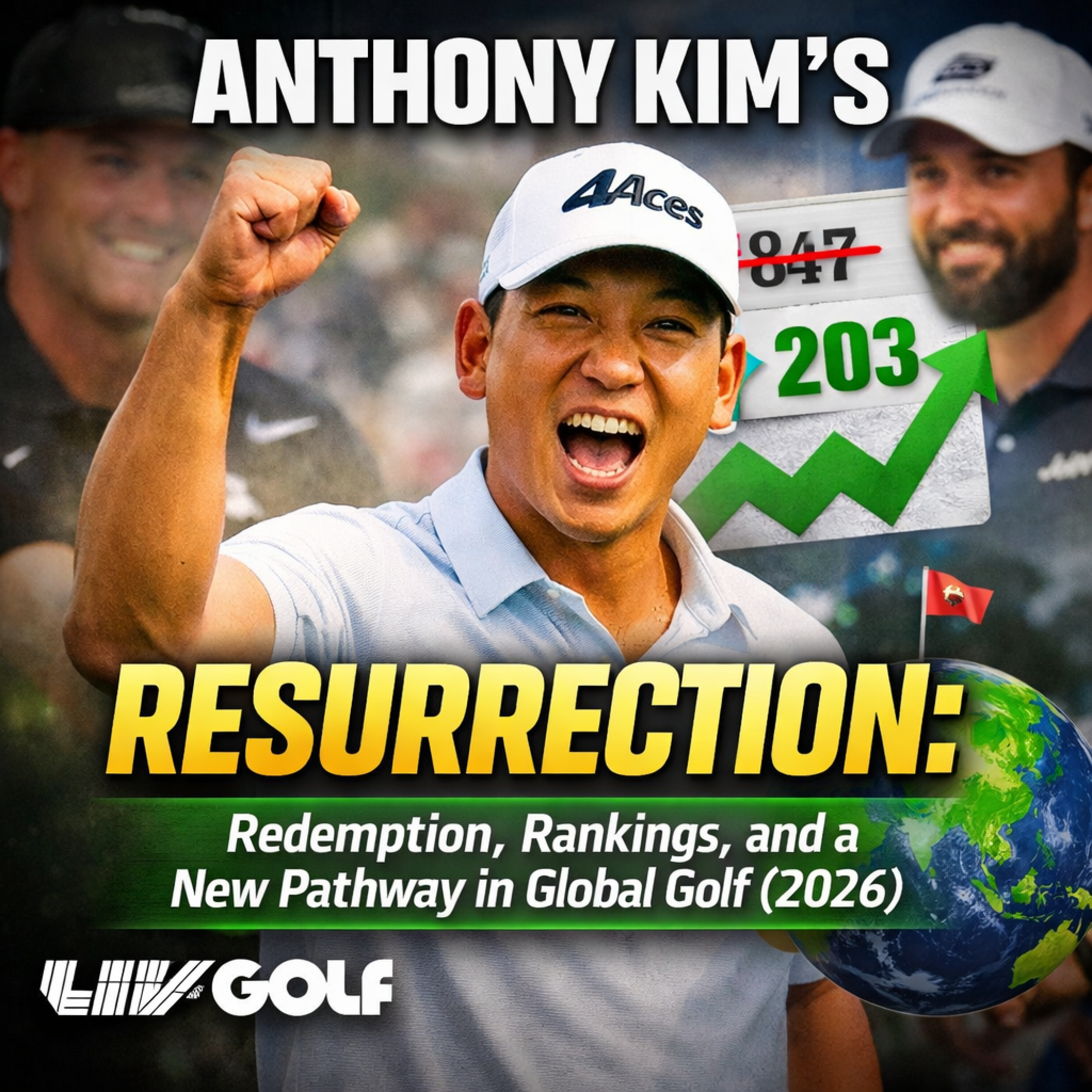 #501 Anthony Kim’s Resurrection: Redemption, Rankings, and a New Pathway in Global Golf (2026)