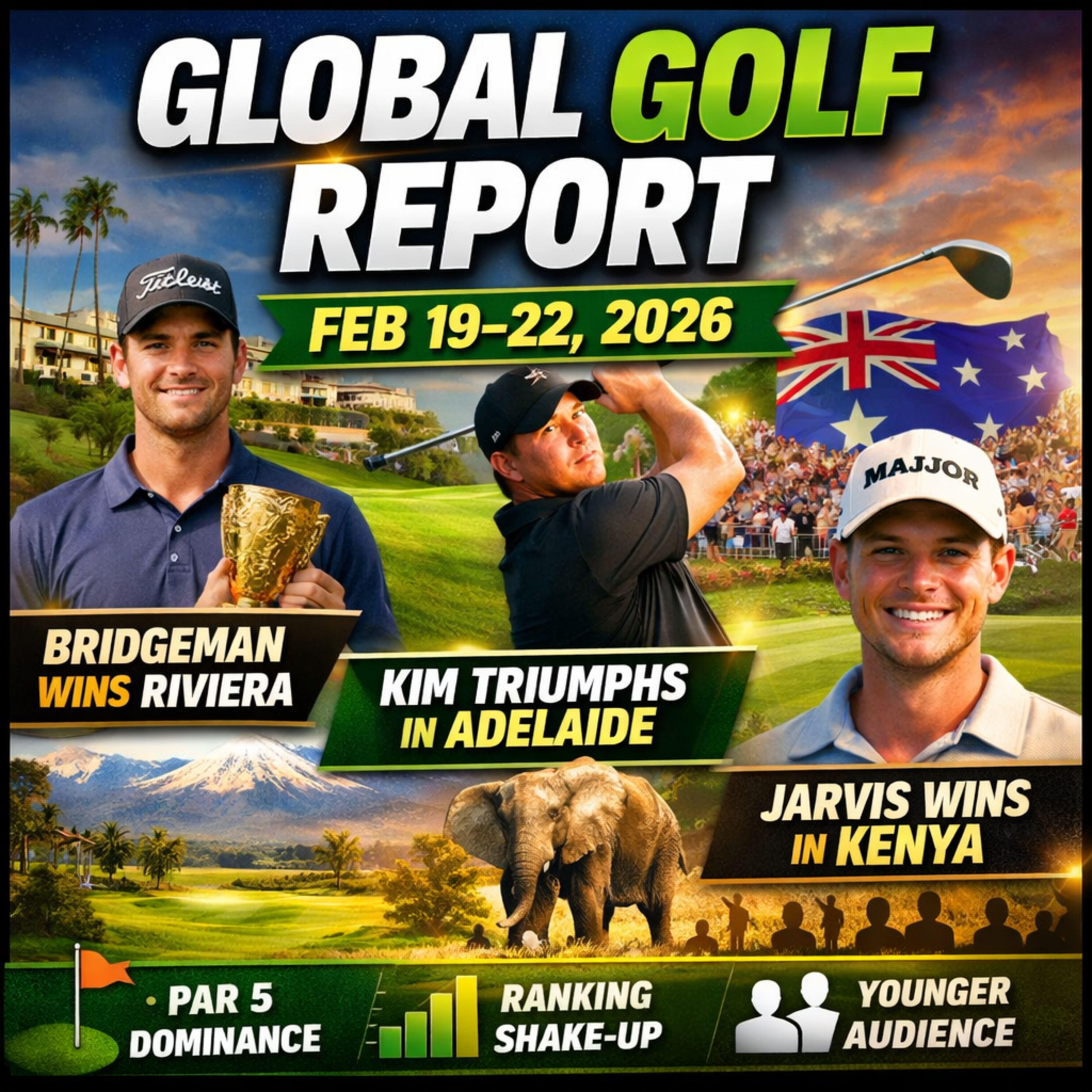 #509 Weekly Global Golf Report: Executive Intelligence Briefing (Feb 19–22, 2026)