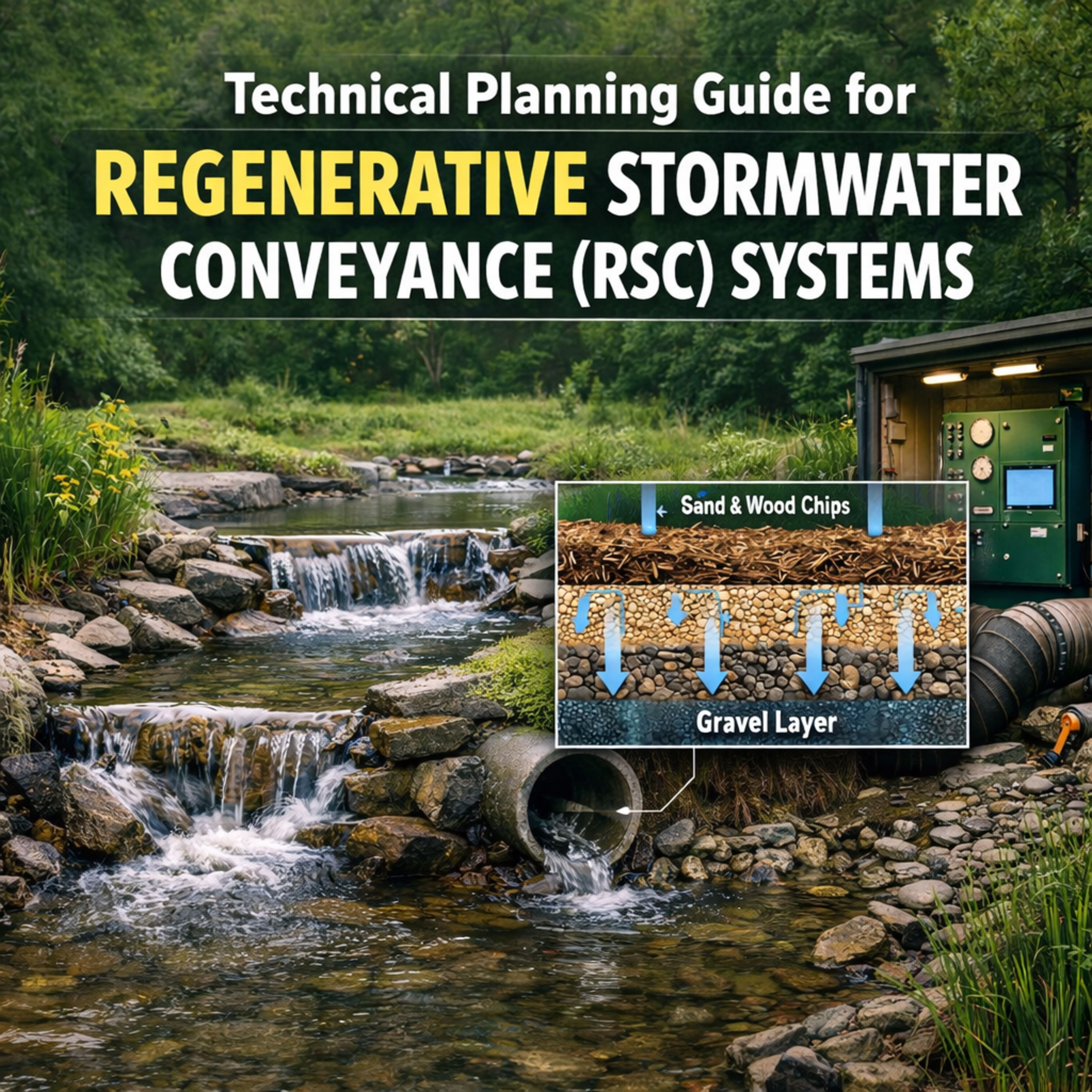 #559 Technical Planning Guide for Regenerative Stormwater Conveyance (RSC) Systems episode artwork