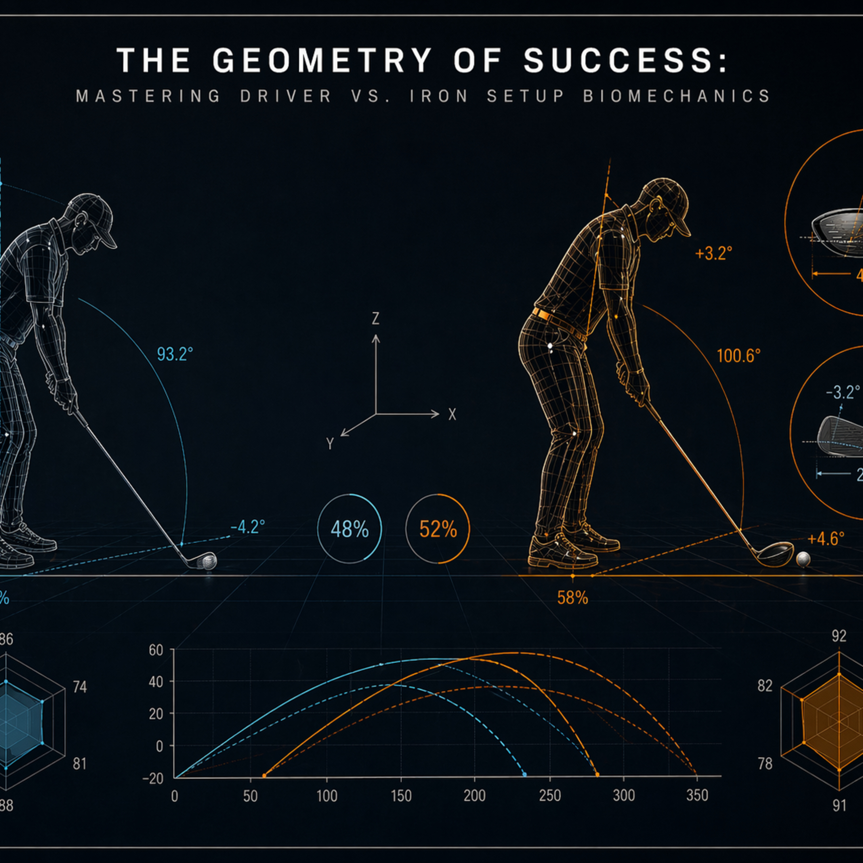 #566 The Geometry of Success: Mastering Driver vs. Iron Setup Biomechanics