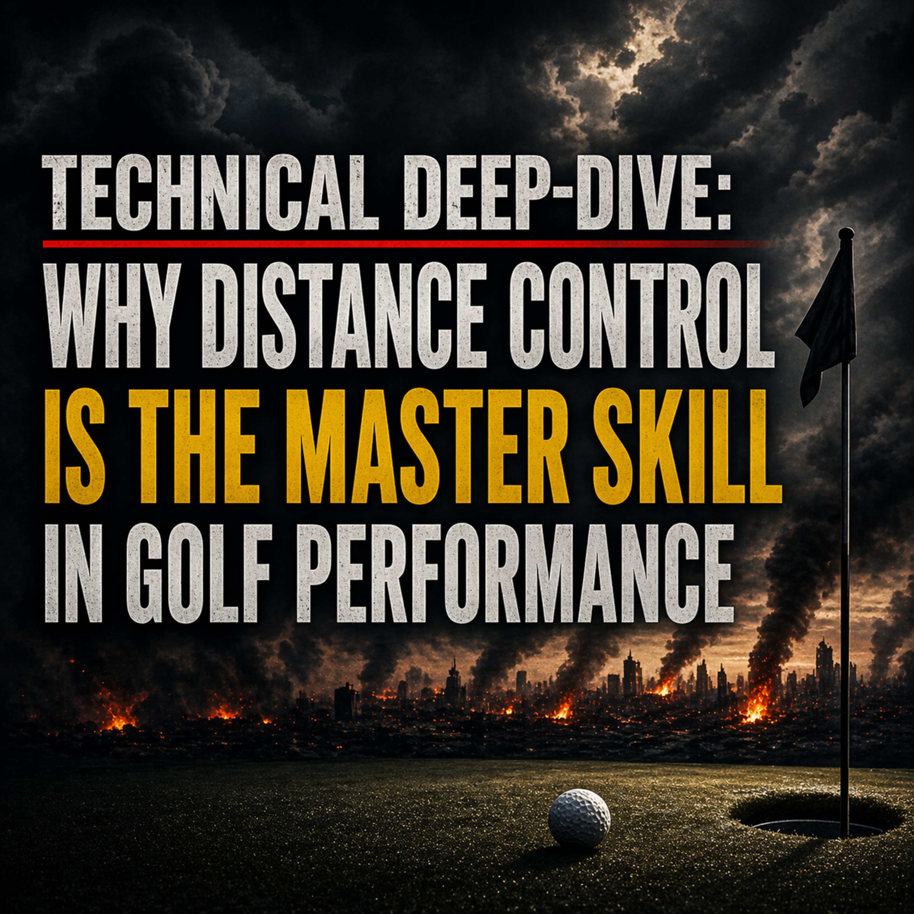#574 Technical Deep-Dive: Why Distance Control is the Master Skill in Golf Performance episode artwork