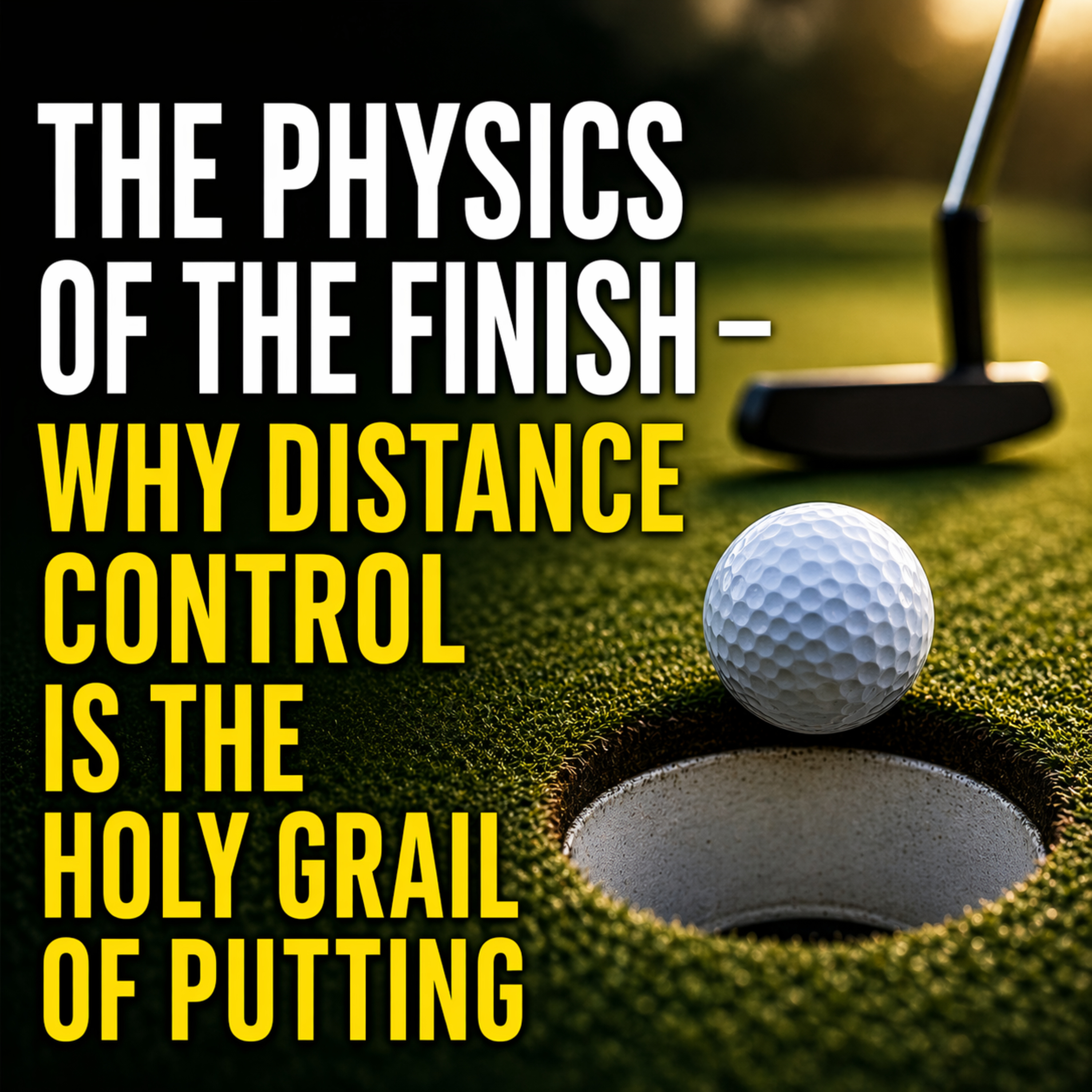 #576 The Physics of the Finish – Why Distance Control is the Holy Grail of Putting