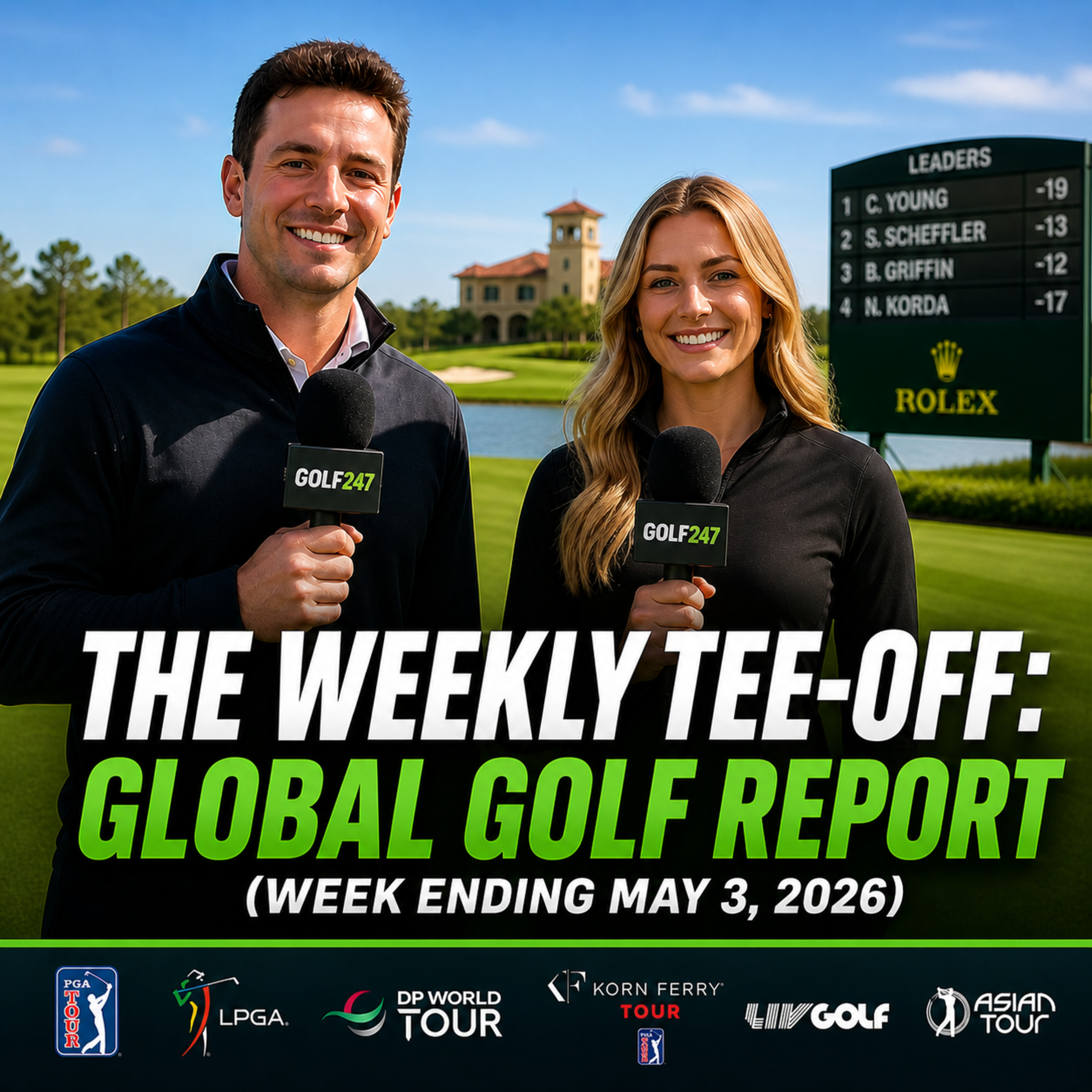 #577 The Weekly Tee-Off: Global Golf Report (Week Ending May 3, 2026)
