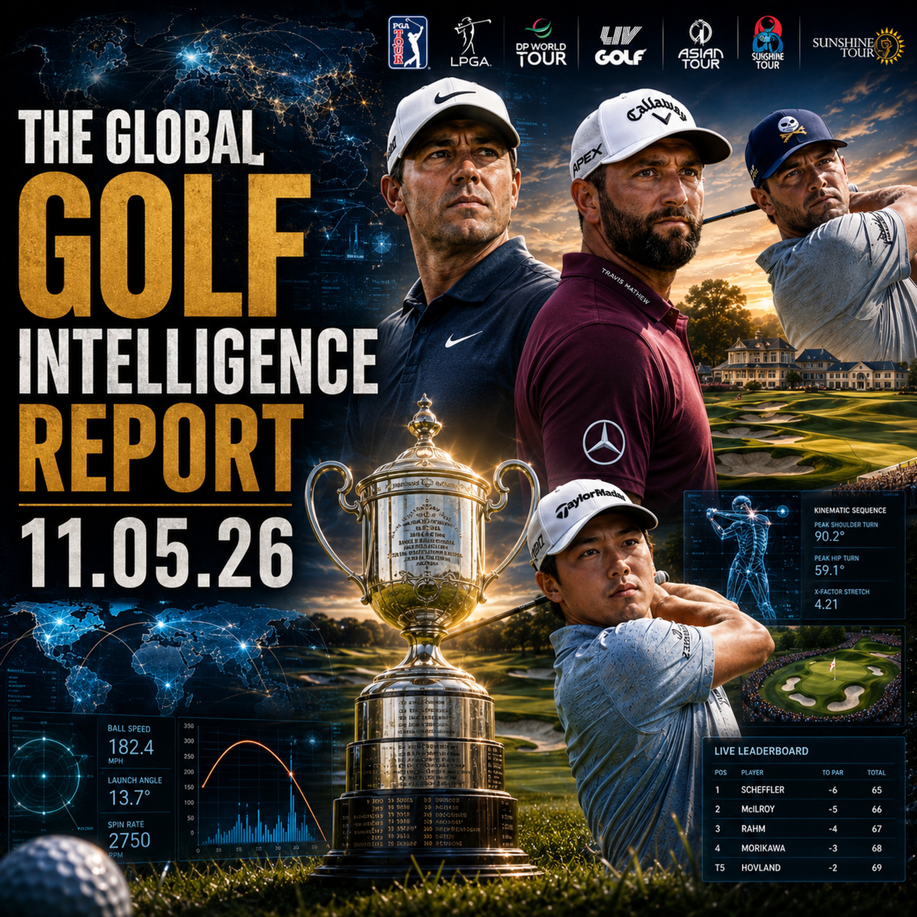 #584 The Global Golf Intelligence Report: A Cinematic Weekly Briefing & Podcast Script (May 2026)