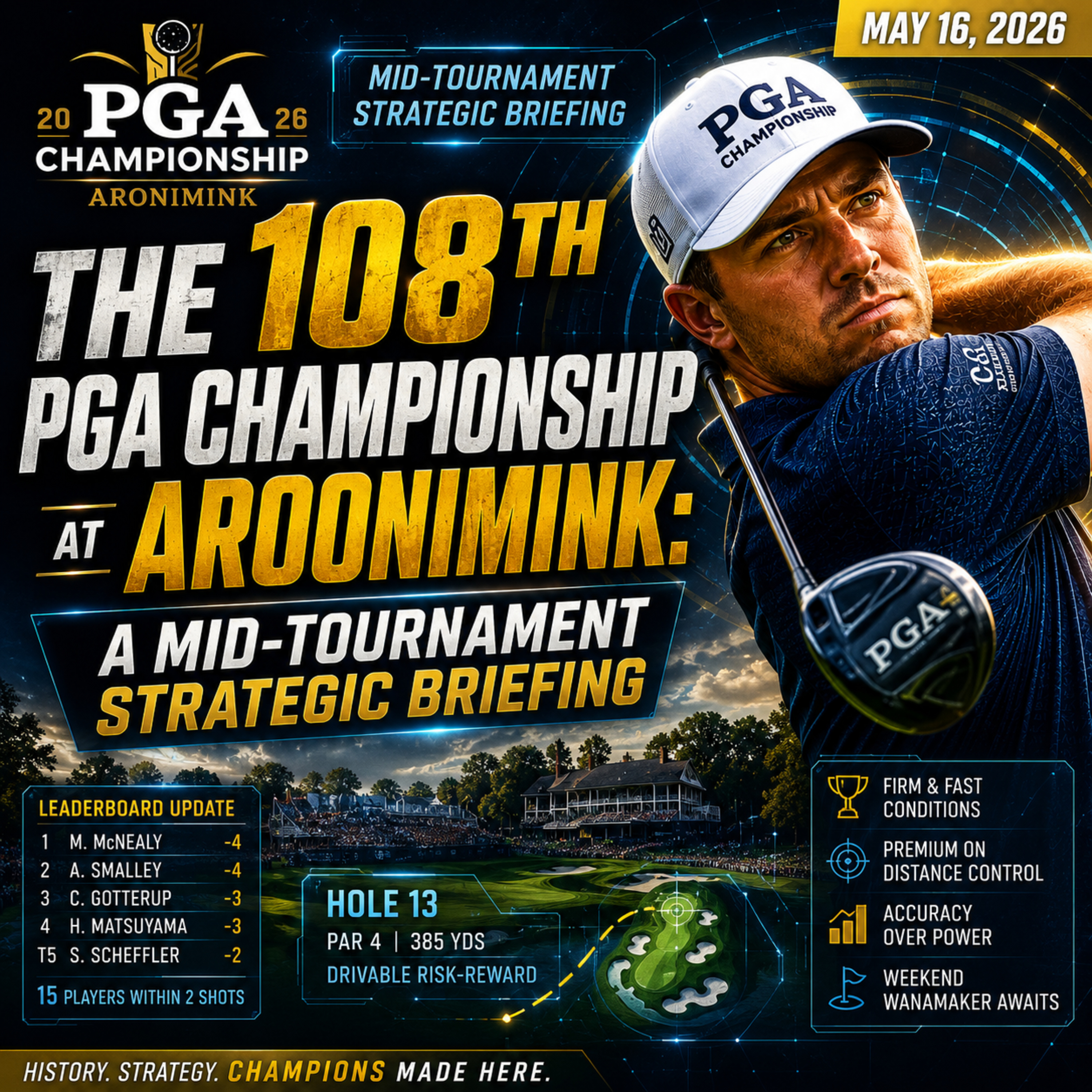 #589 2026 PGA Championship at Aronimink Golf Club Guide