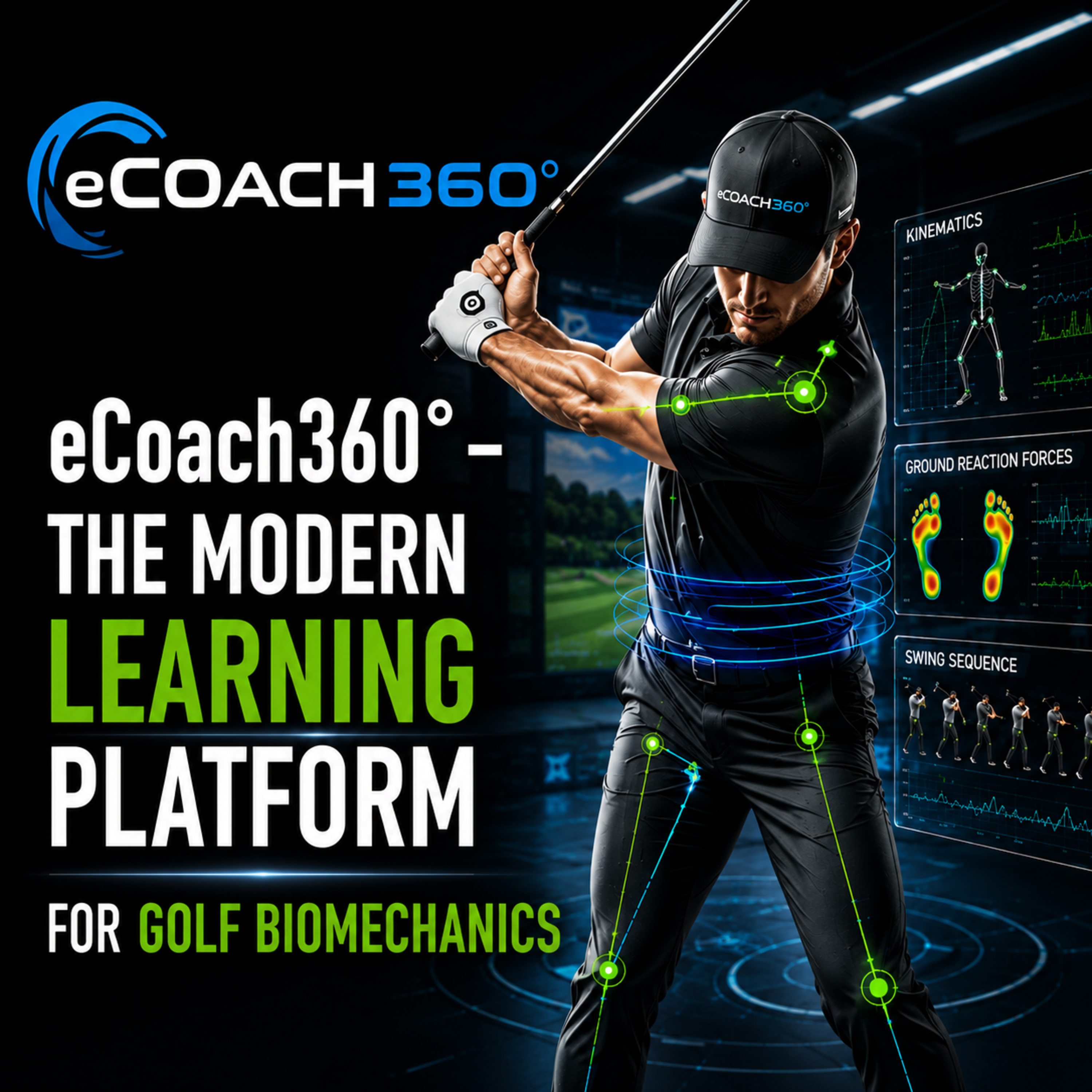 #605 eCoach360° – The Modern Learning Platform for Golf Biomechanics