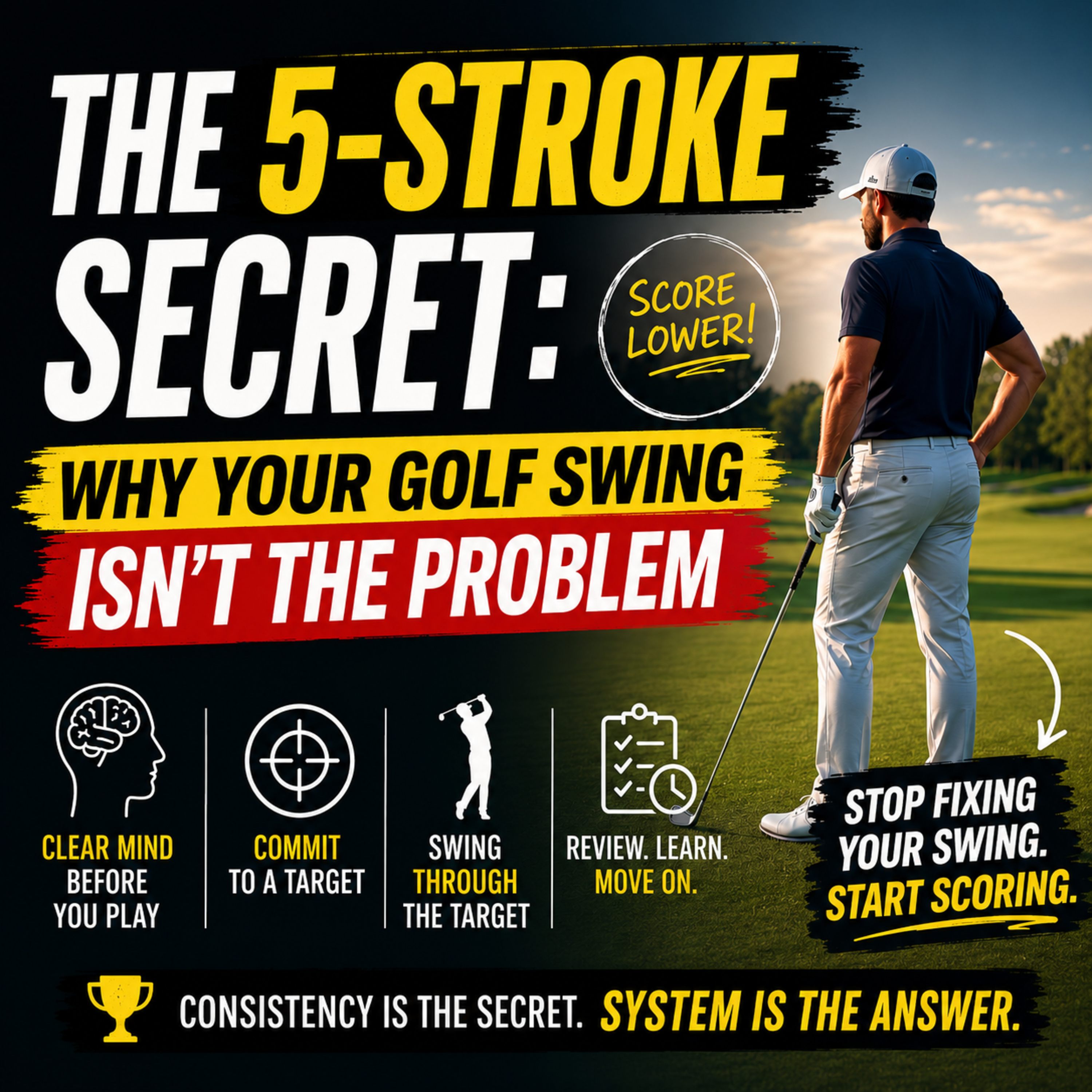 #611 The 5-Stroke Secret: Why Your Golf Swing Isn’t the Problem episode artwork