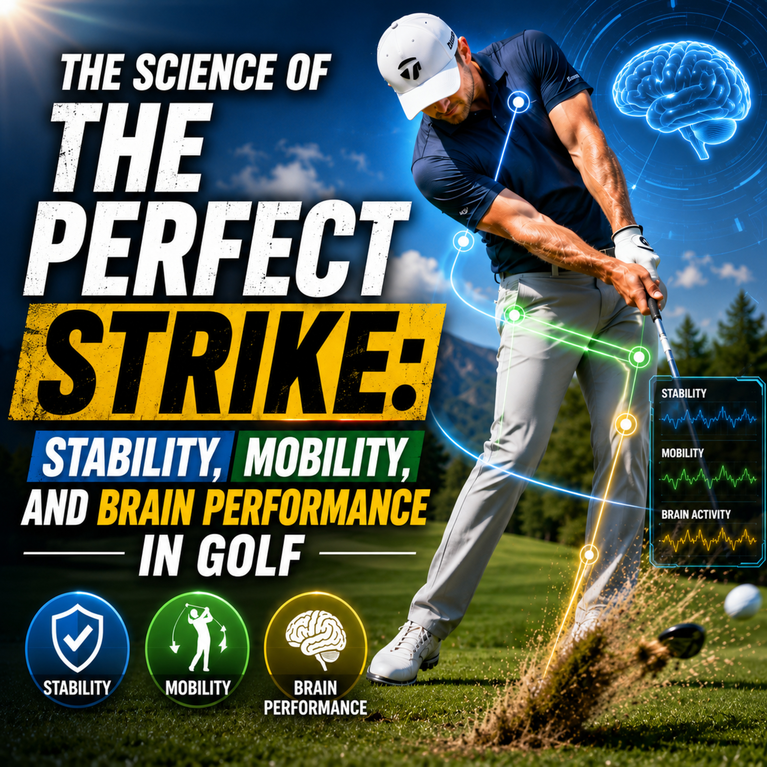 #628 The Science of the Perfect Strike: Stability, Mobility, and Brain Performance in Golf episode artwork