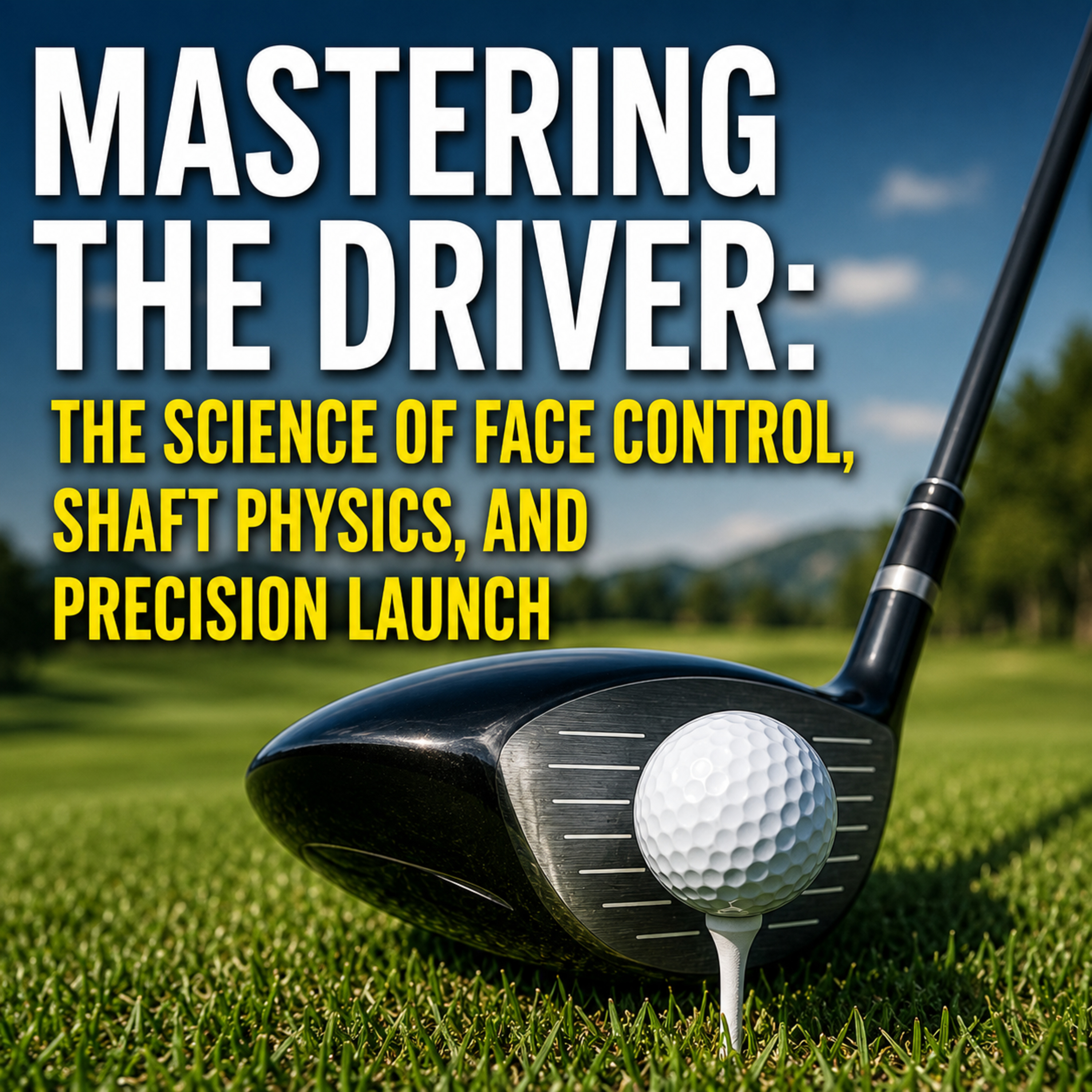 #633 Mastering the Driver: The Science of Face Control, Shaft Physics, and Precision Launch episode artwork