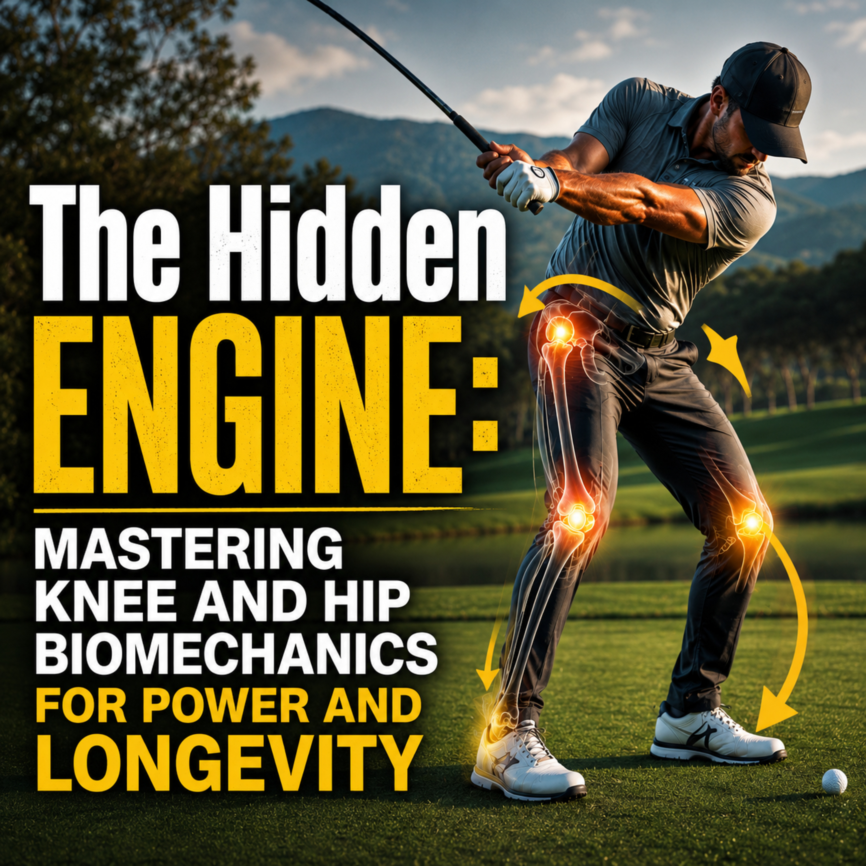 #634 The Hidden Engine: Mastering Knee and Hip Biomechanics for Power and Longevity episode artwork