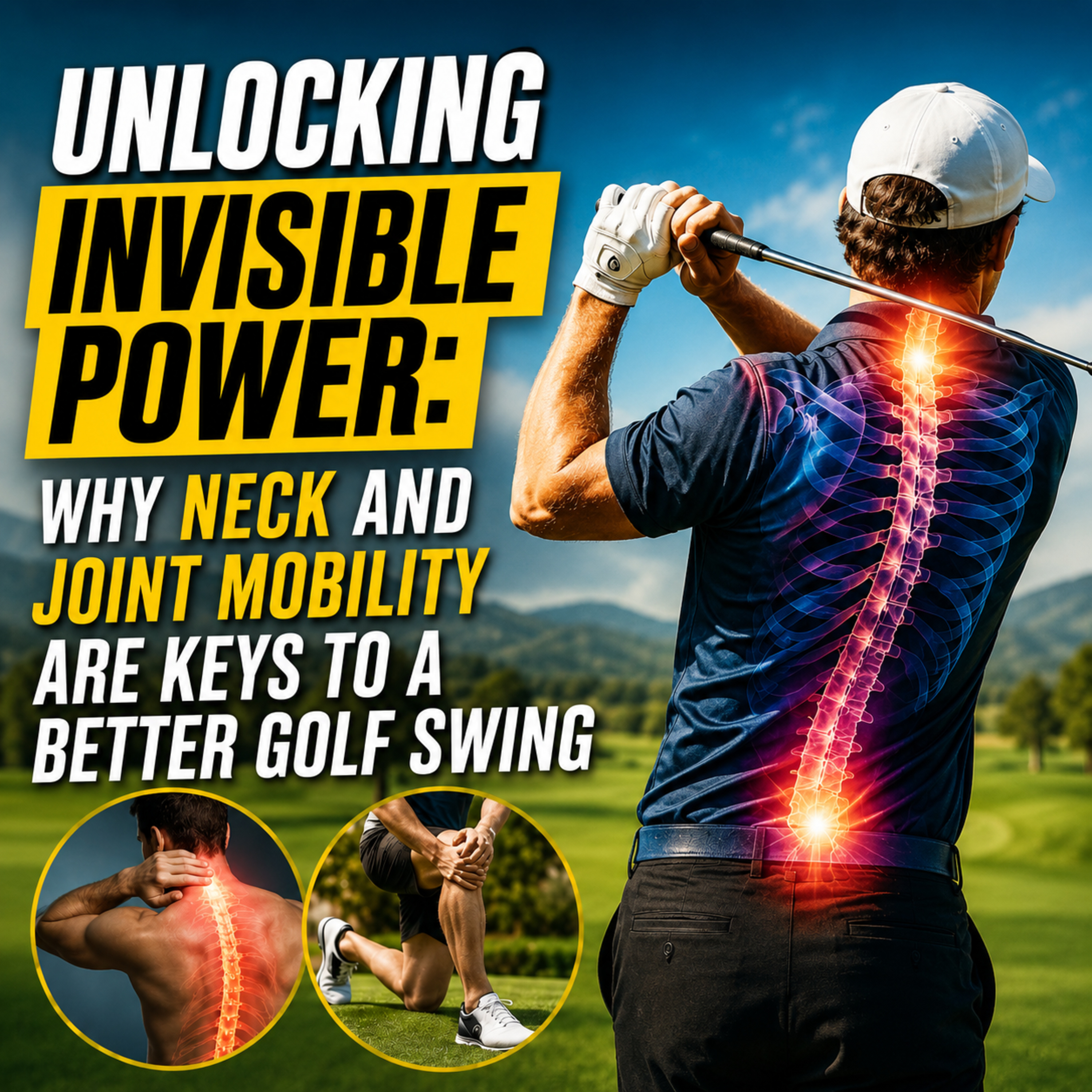 #638 Unlocking Invisible Power: Why Neck and Joint Mobility Are Keys to a Better Golf Swing episode artwork