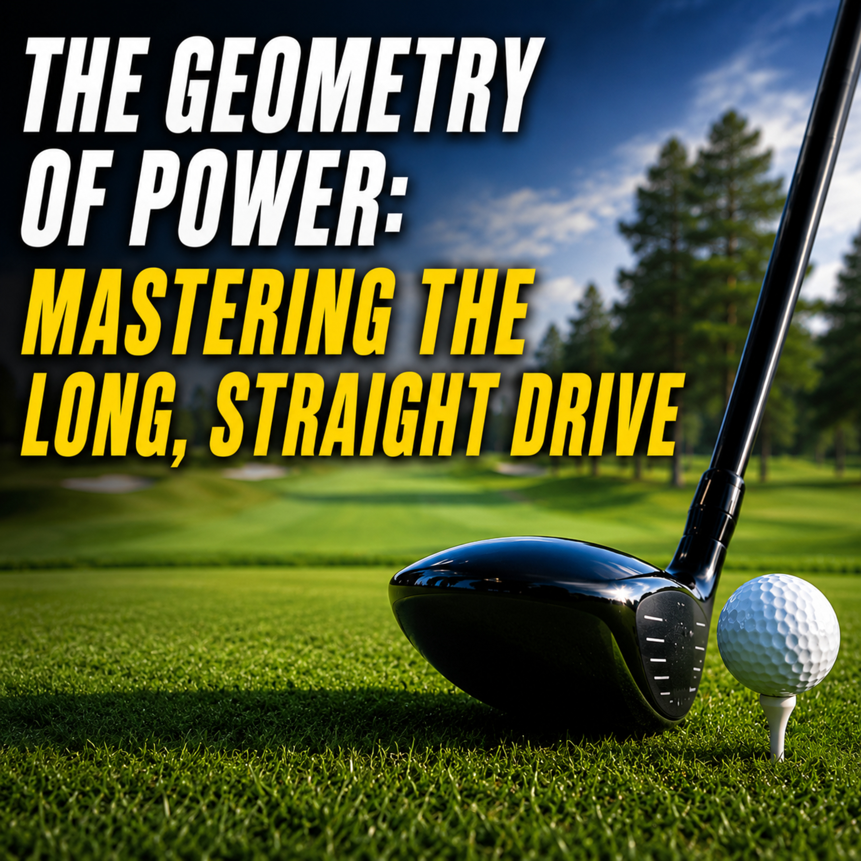 #639 The Geometry of Power: Mastering the Long, Straight Drive episode artwork