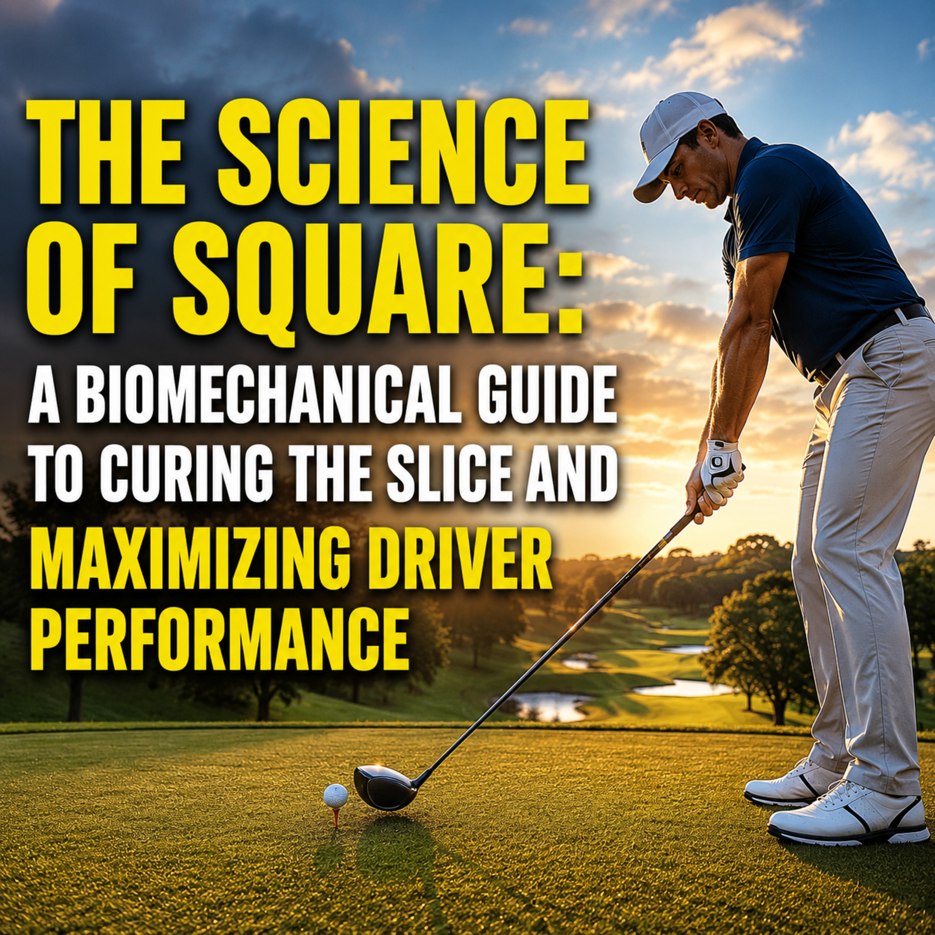#640 The Science of Square: A Biomechanical Guide to Curing the Slice and Maximizing Driver Performance episode artwork