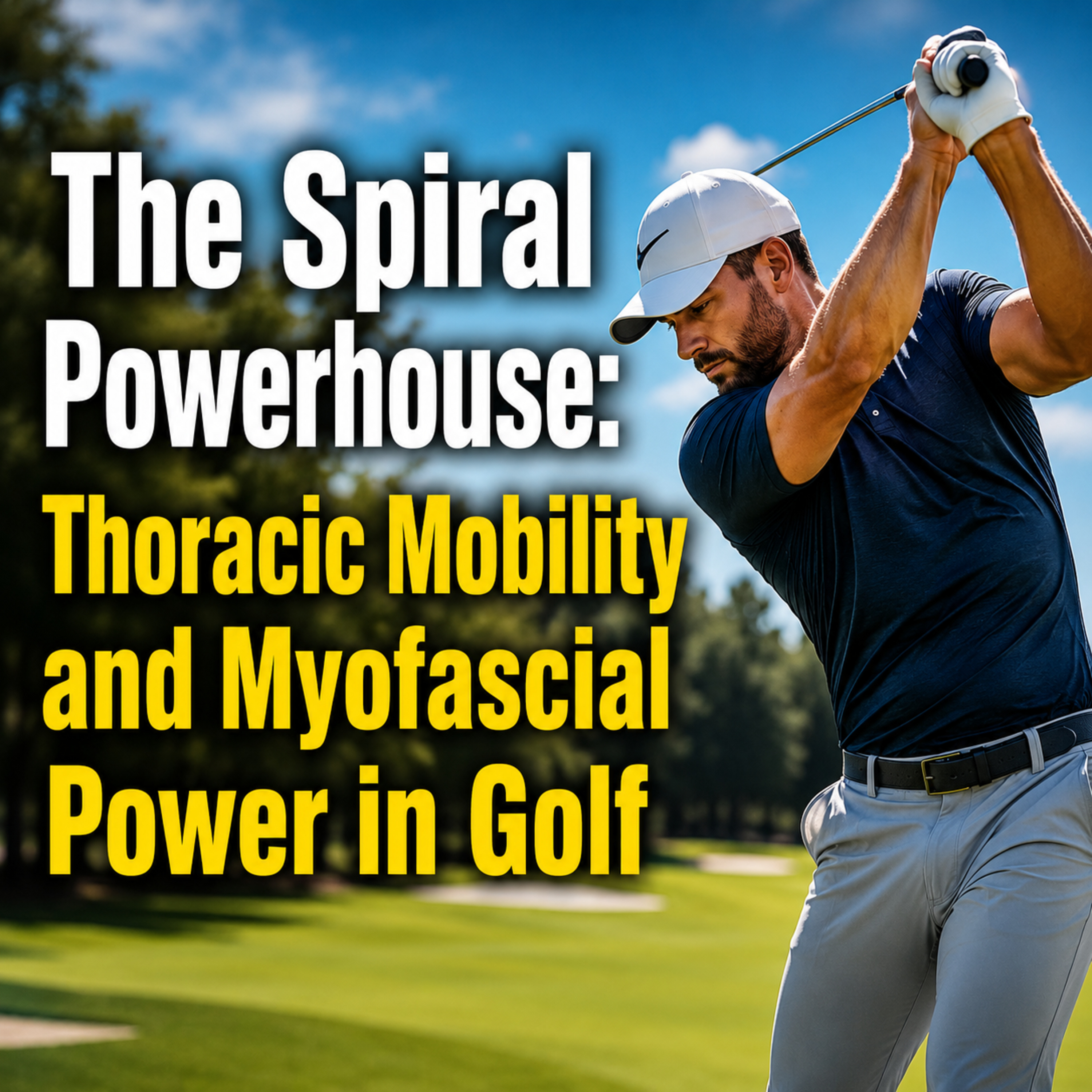 #641 The Spiral Powerhouse: Thoracic Mobility and Myofascial Power in Golf episode artwork