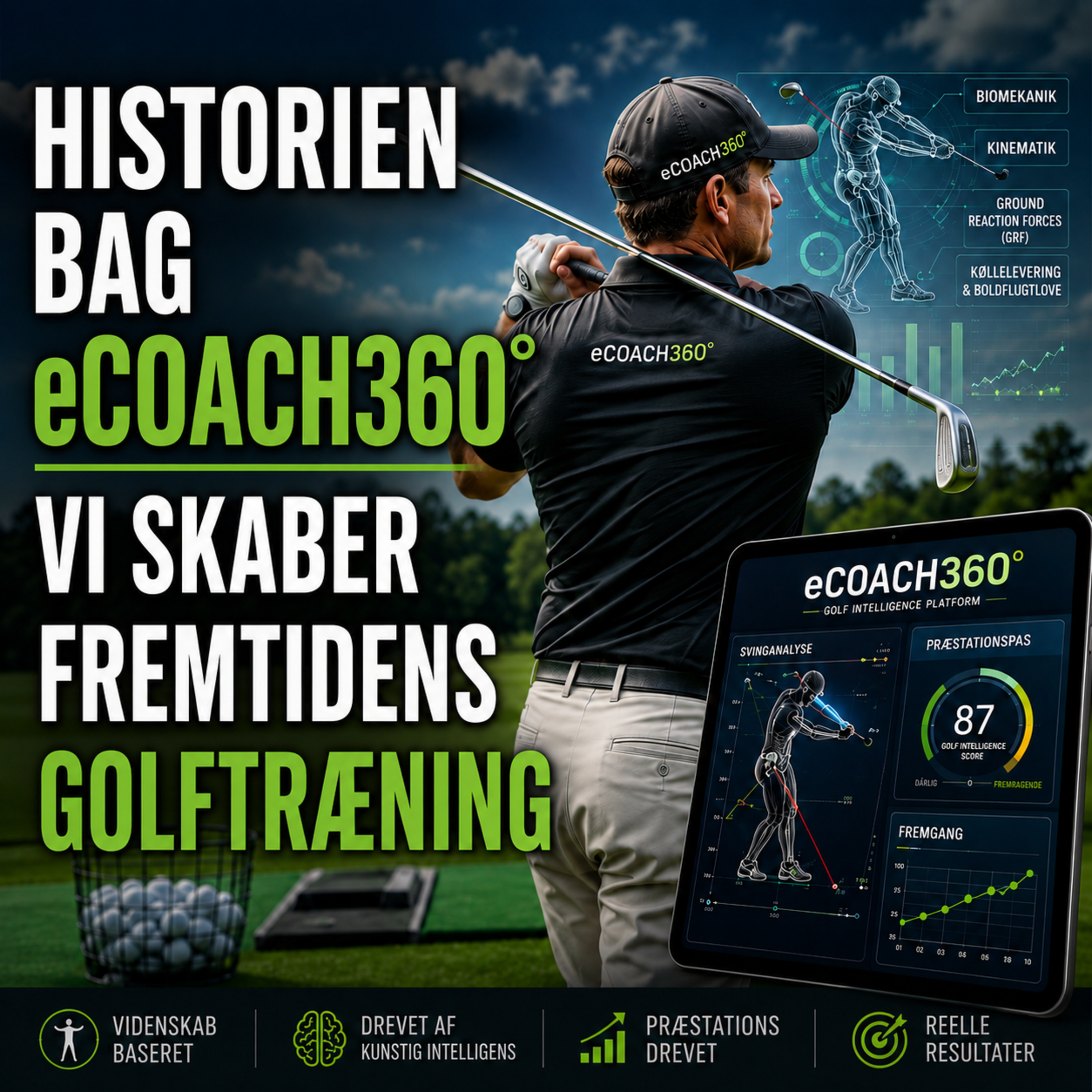Historien bag eCoach360°, Vi bygger fremtidens golftræning episode artwork