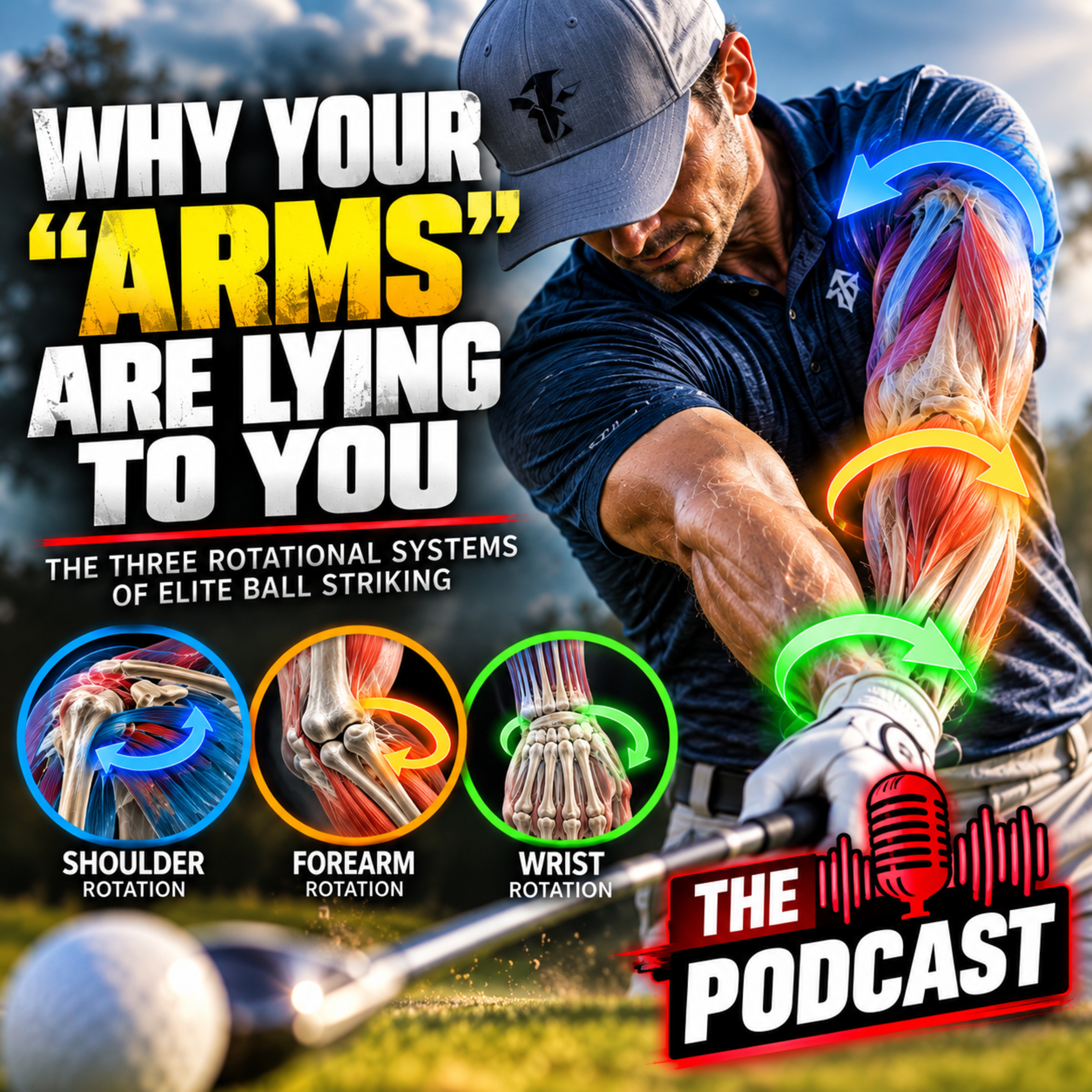 #732 Why Your “Arms” Are Lying to You: The Three Rotational Systems of Elite Ball Striking