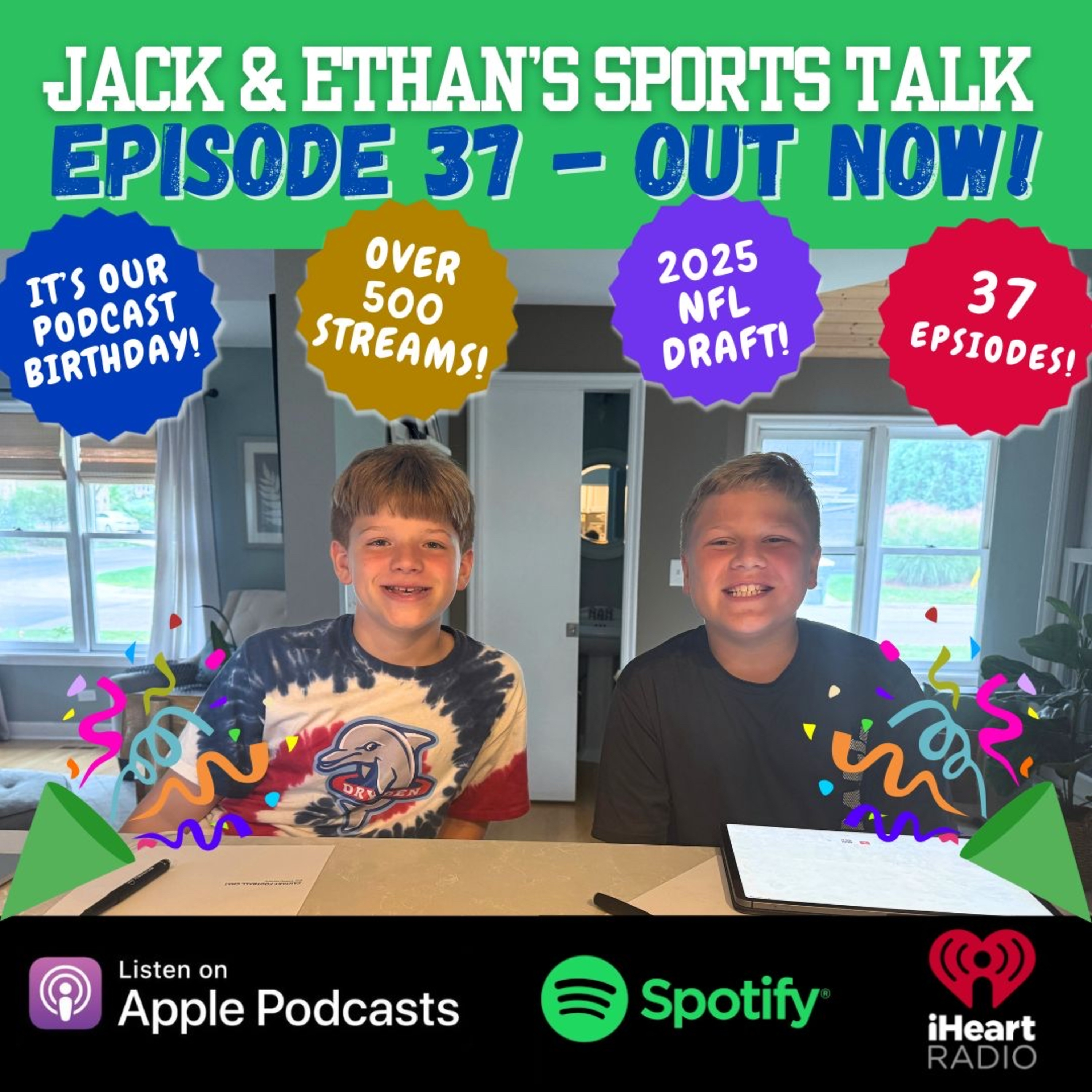 Episode 37 - It’s Our Podcast Birthday! 🥳 episode artwork