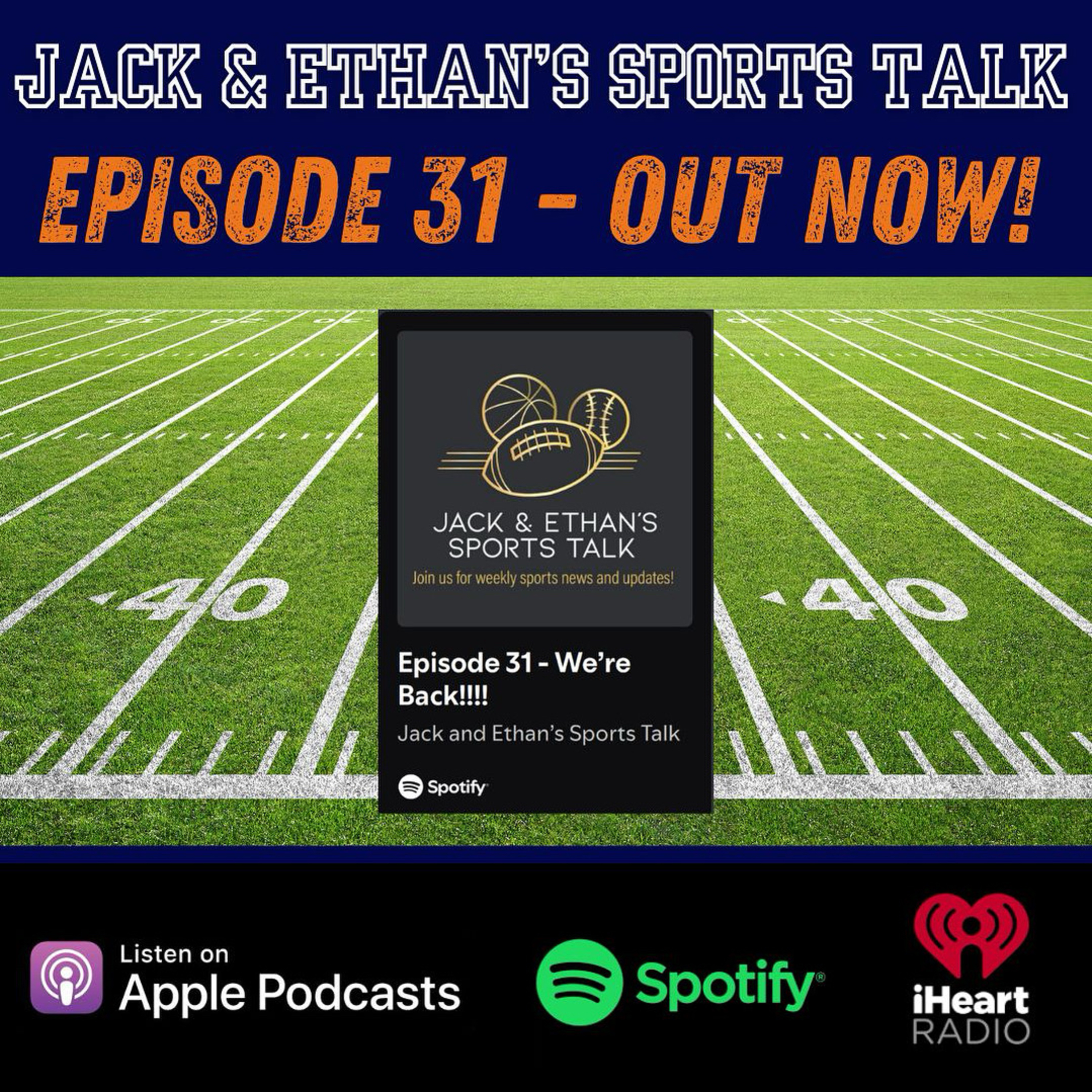 Episode 31 - We’re Back!!!!  episode artwork
