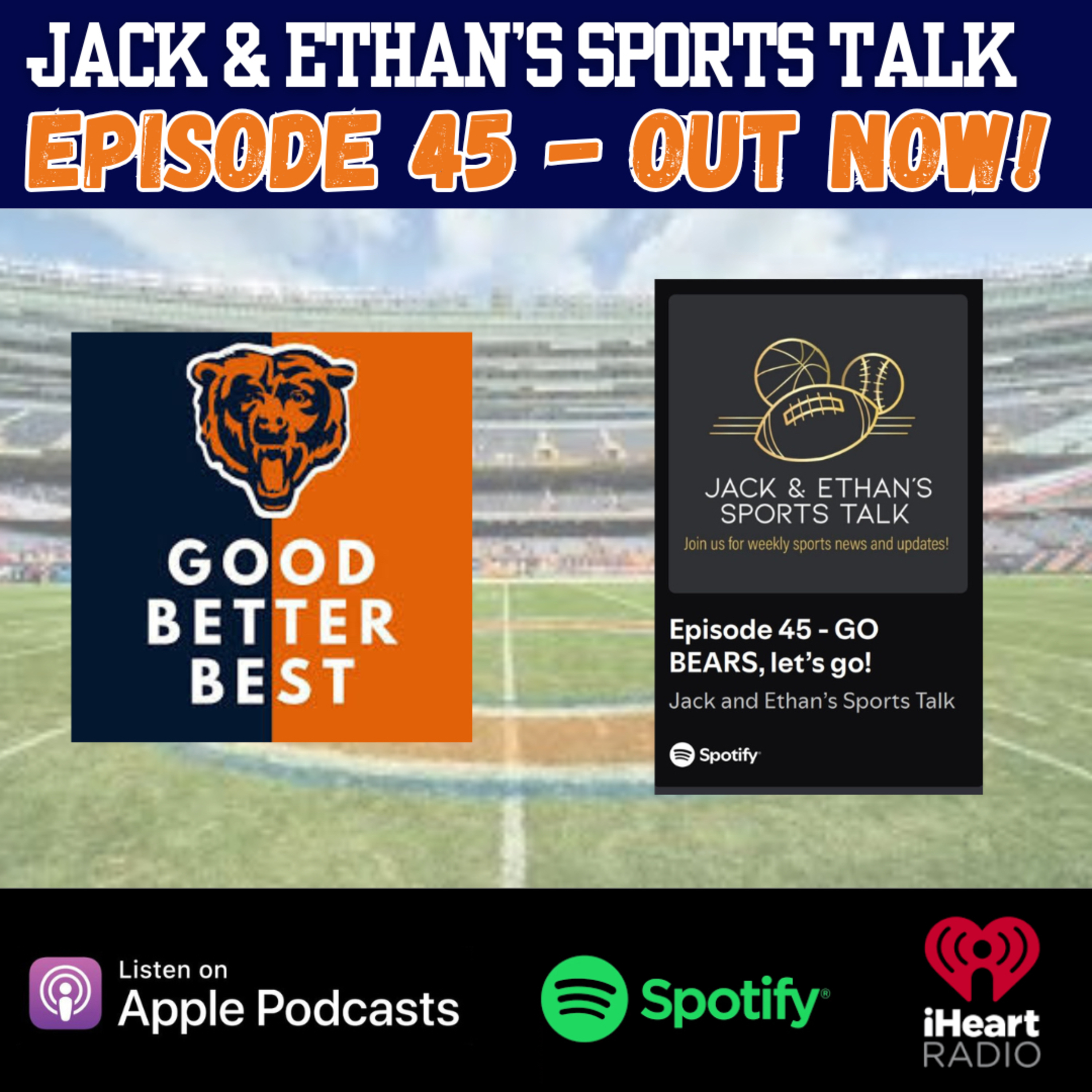 Episode 45 - GO BEARS, let’s go! episode artwork