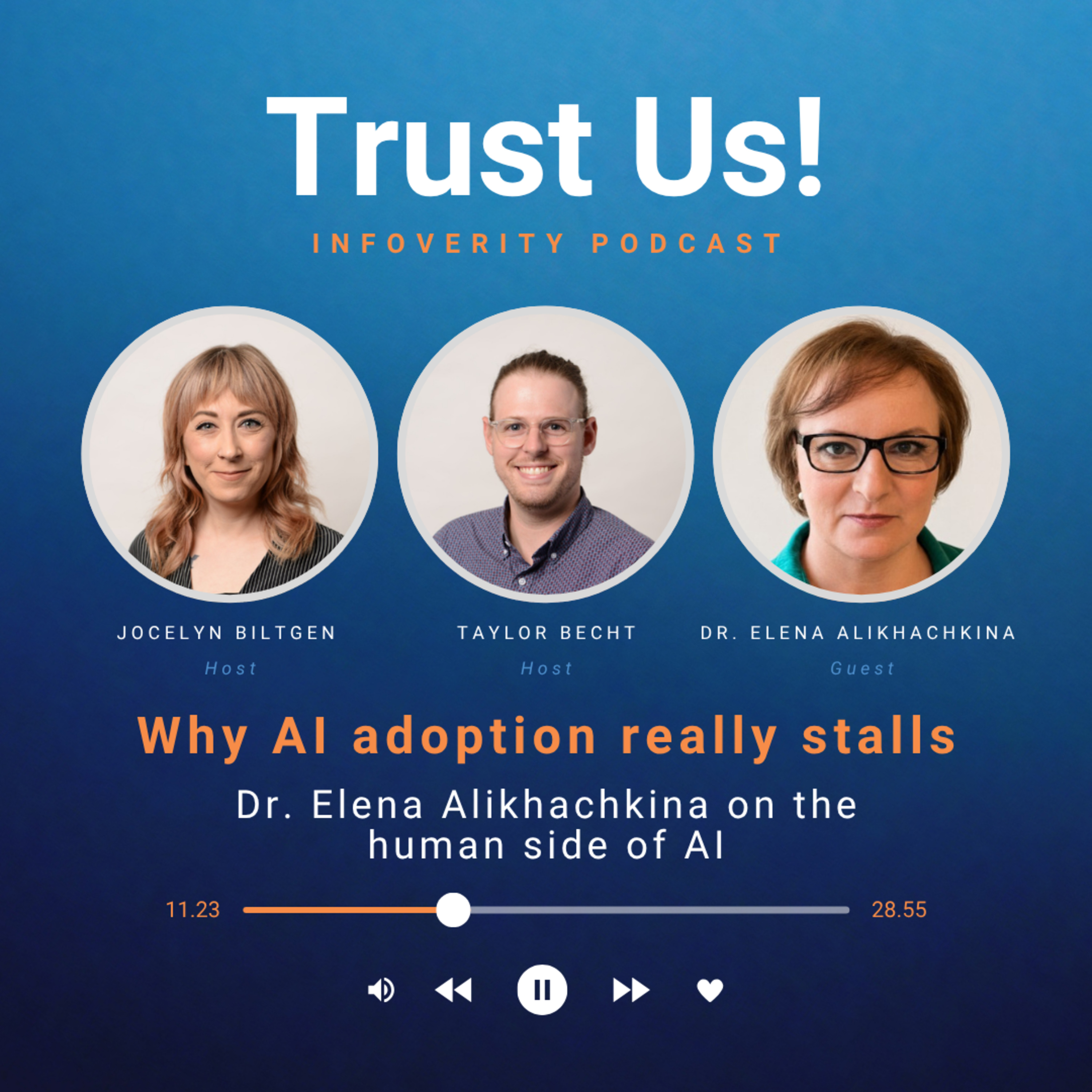 #21 Why AI adoption really stalls: Dr. Elena Alikhachkina on the human side of AI