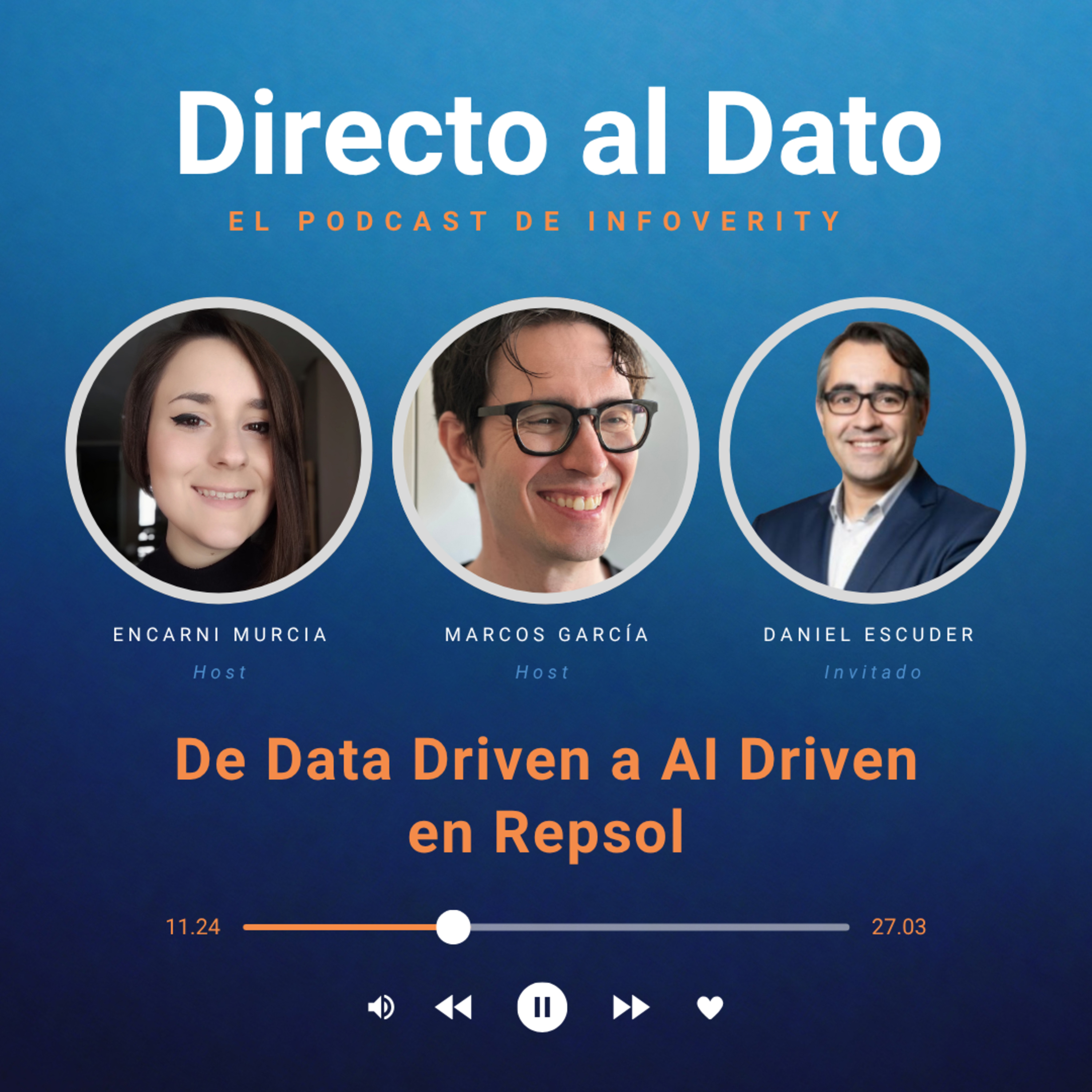 #14 De Data Driven a AI Driven: la transformación de datos e IA en Repsol episode artwork