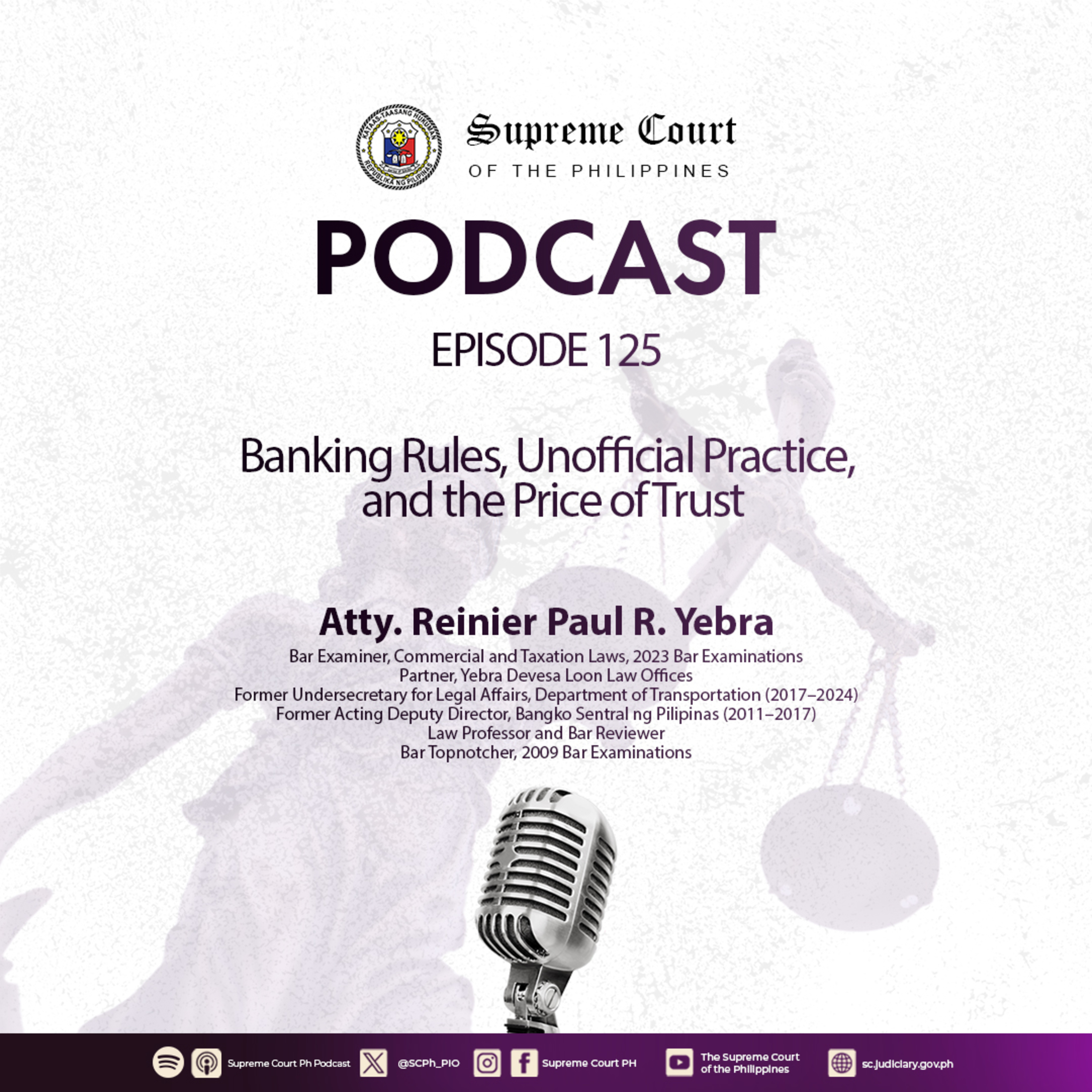 EPISODE 125: Banking Rules, Unofficial Practice, and the Price of Trust