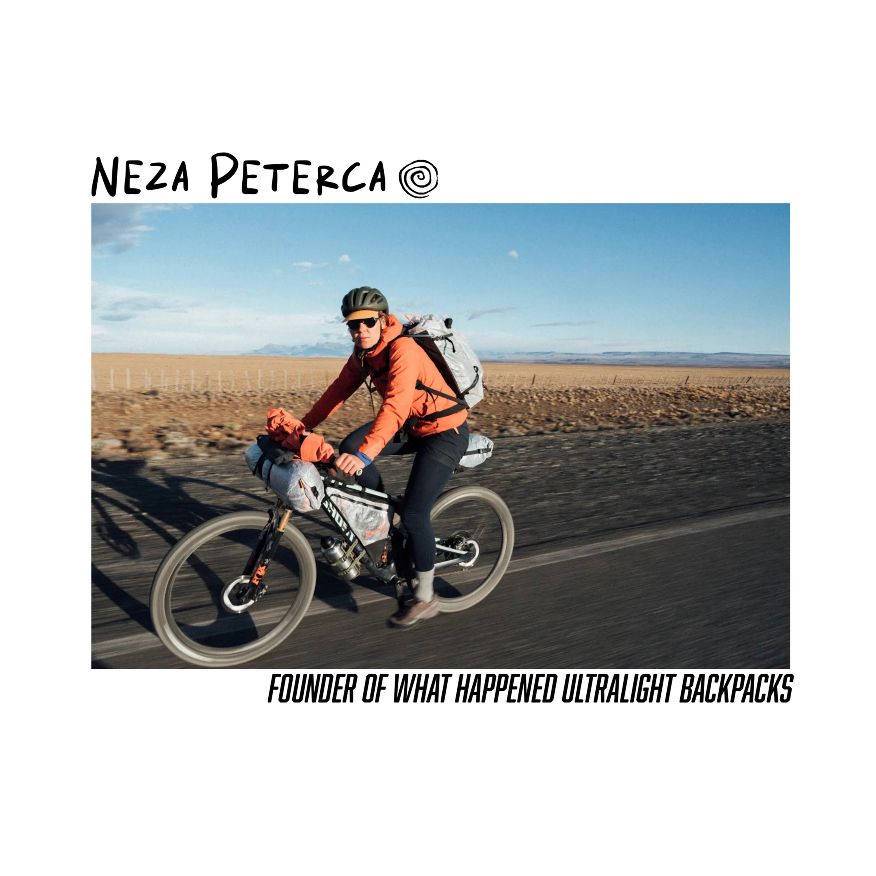 Neža Peterca | Founder of WHAT HAPPENED Ultralight Bags, Mountaineering & Sustainability in the Outdoor Space episode artwork